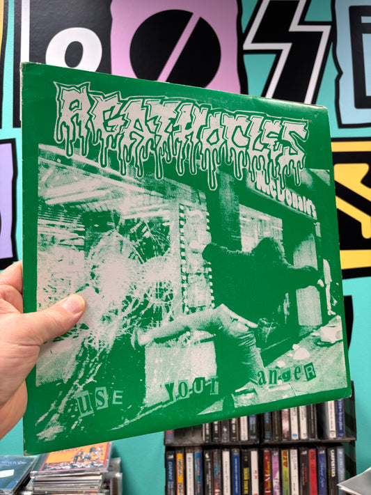 Agathocles: Use Your Anger, reissue, LP, SOA Records, Italy 1993
