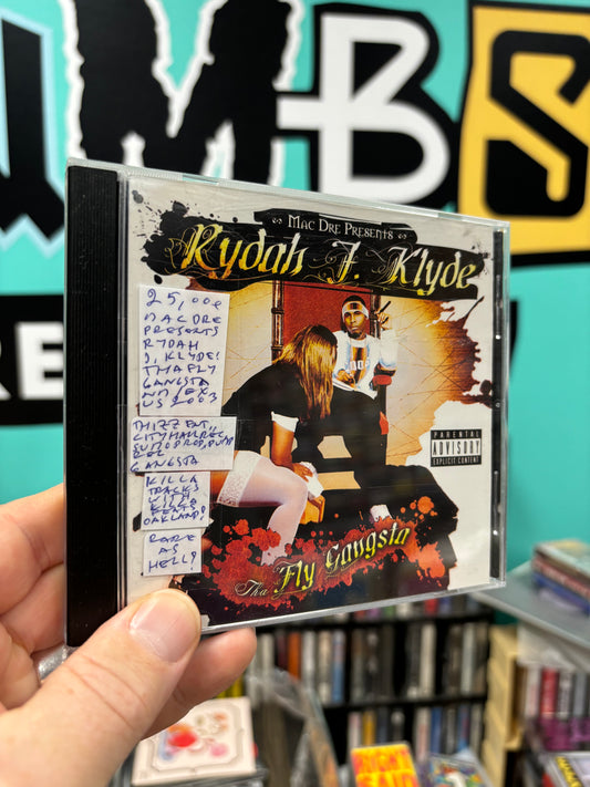 Mac Dre Presents - Rydah J. Klyde: Tha Fly Gangsta, CD, Only pressing, Thizz Entertainment, City Hall Records, Sumo Productions, Pump Records, US 2003