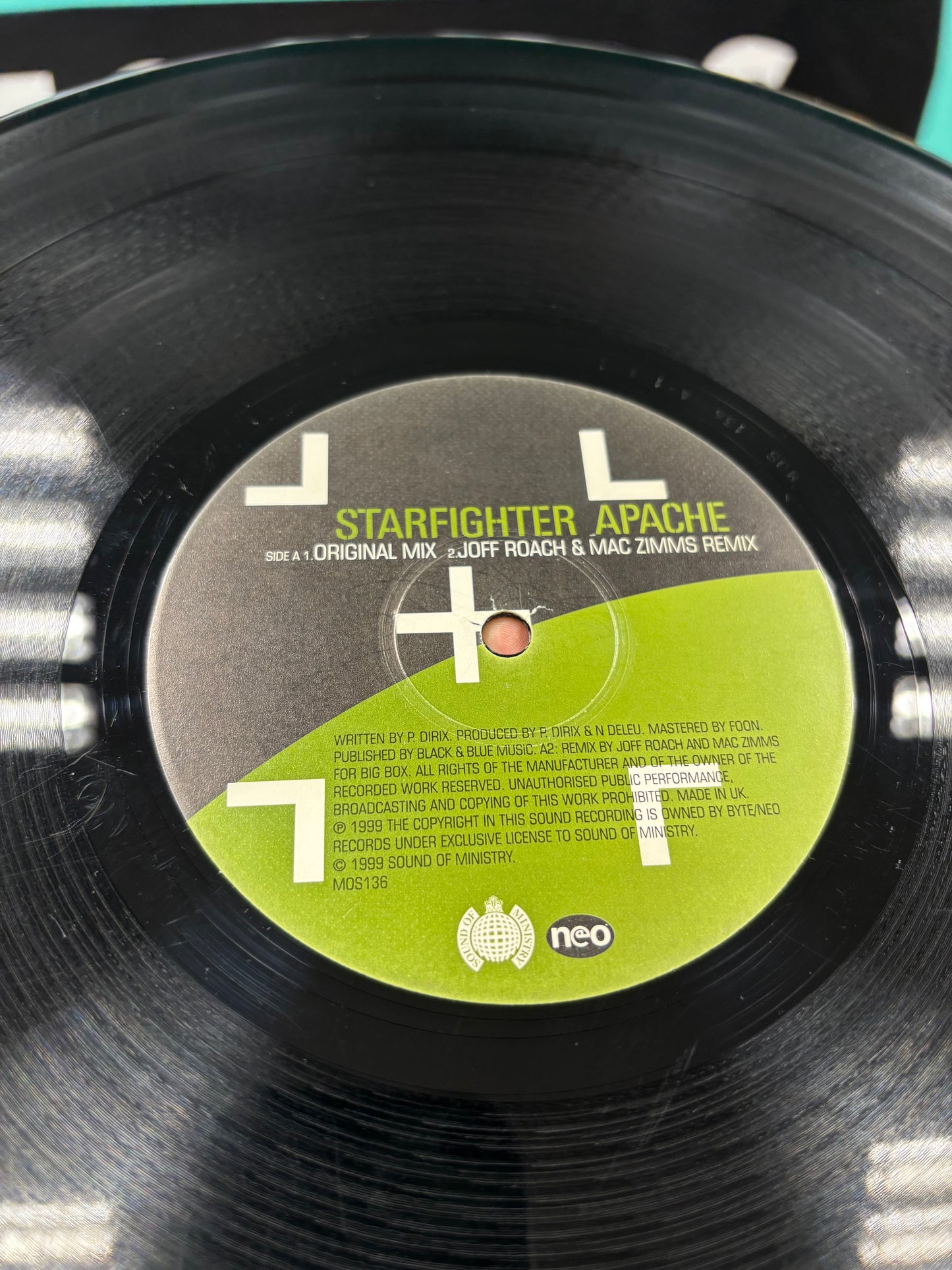 Starfighter: Apache, 12inch, Sound Of Ministry, UK 2000