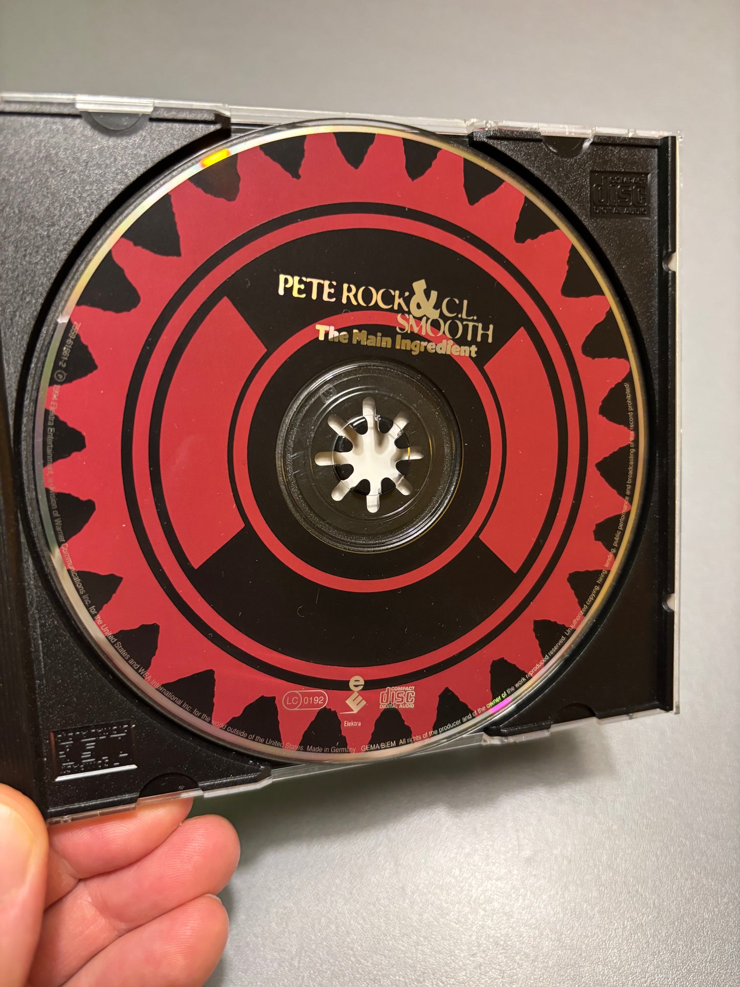 Pete Rock & C.L. Smooth: The Main Ingredient, CD, Elektra, Europe 1994