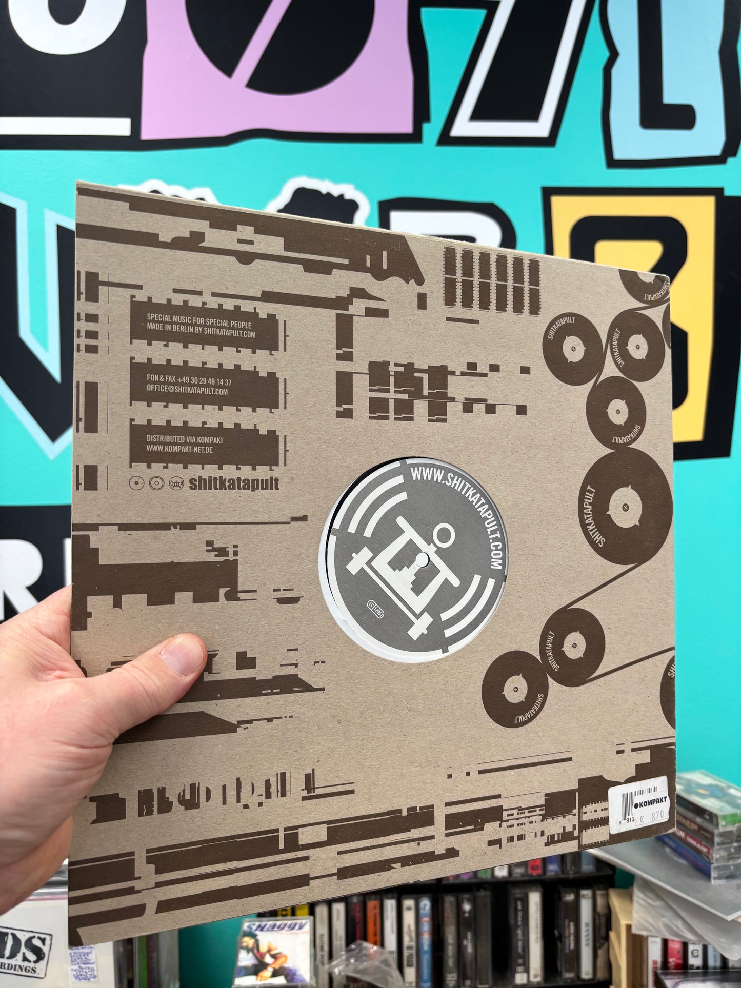 Anders Ilar: Replik, 12inch, Only pressing, Shitkatapult, Germany 2002