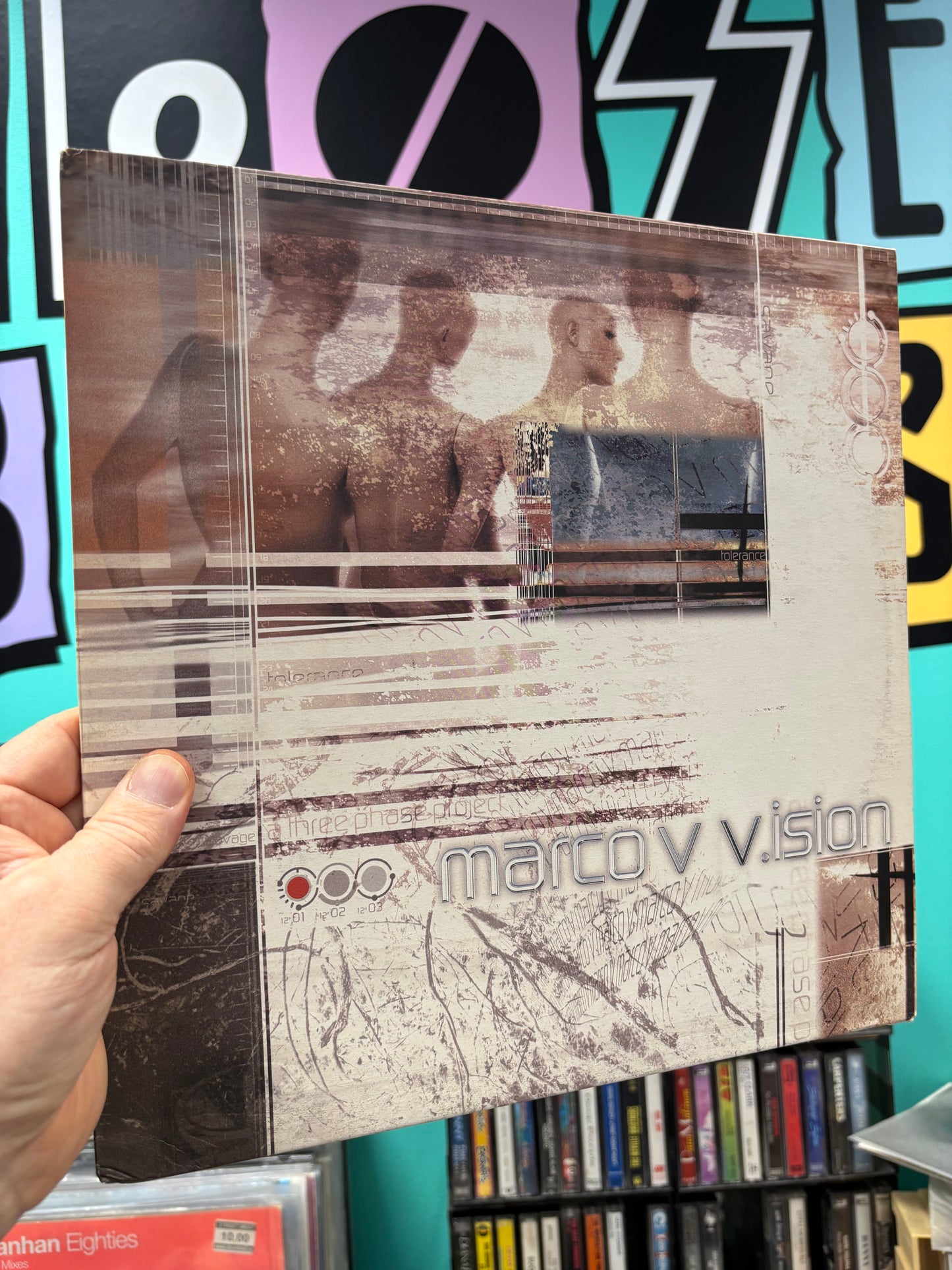 Marco V: V.ision (Phase One), 12inch, Only pressing, Free For All, Netherlands 2000