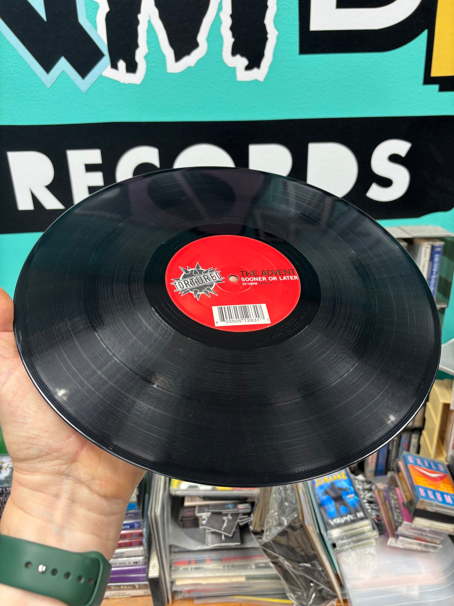 The Advent: Sooner Or Later, 12inch, Only official pressing, Tortured Records, UK 2002