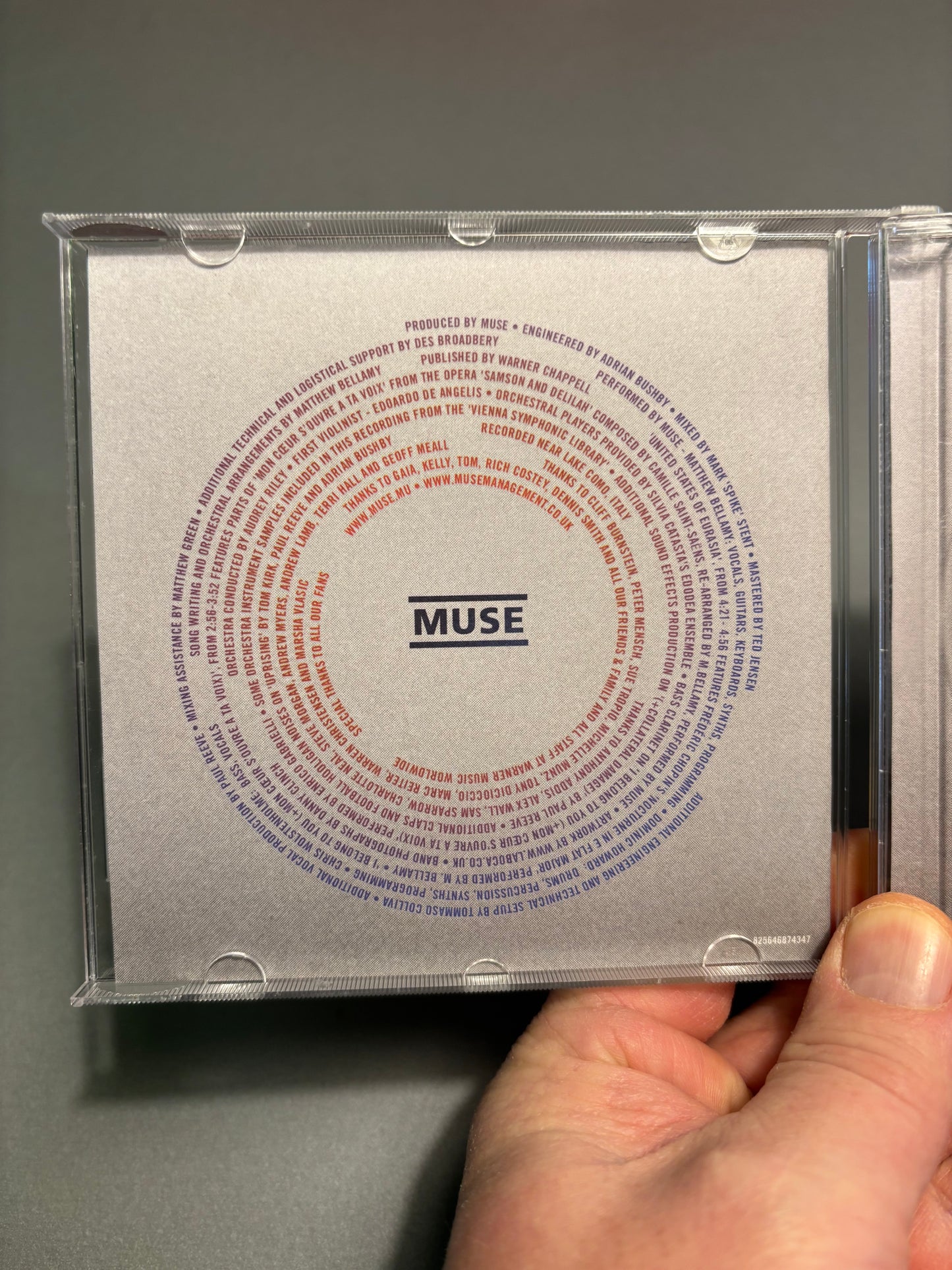 Muse: The Resistance, CD, Warner Bros. Records, Helium 3, Europe 2009
