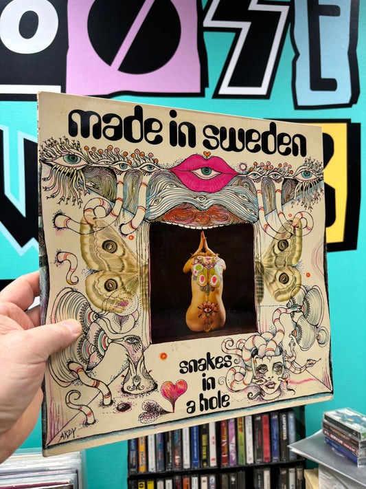 Made In Sweden: Snakes In A Hole, LP, gatefold, 1st pressing, Sonet, Sweden 1969