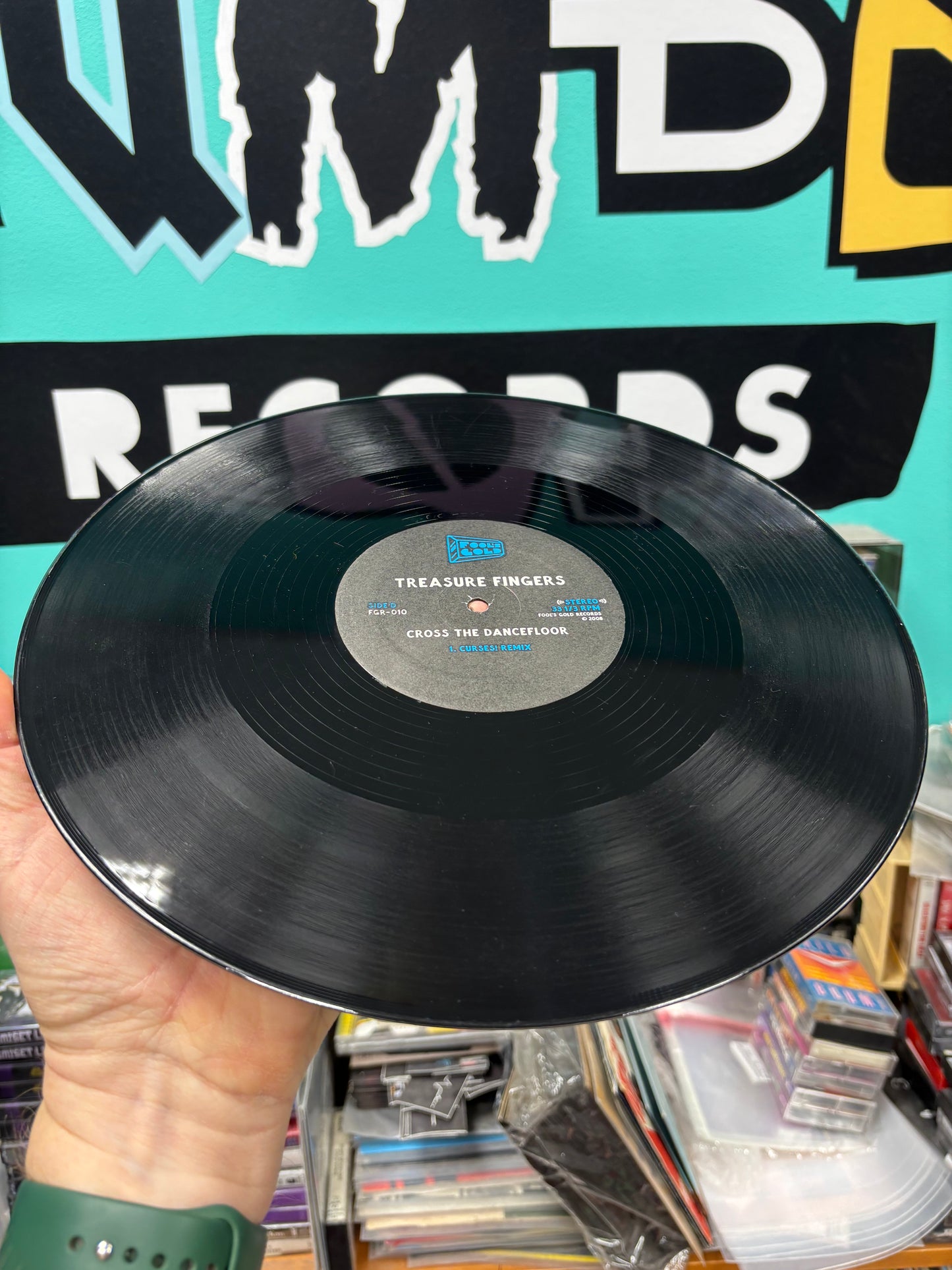 Treasure Fingers: Cross The Dancefloor, 2x12inch, Only pressing, Fool’s Gold Records, US 2008