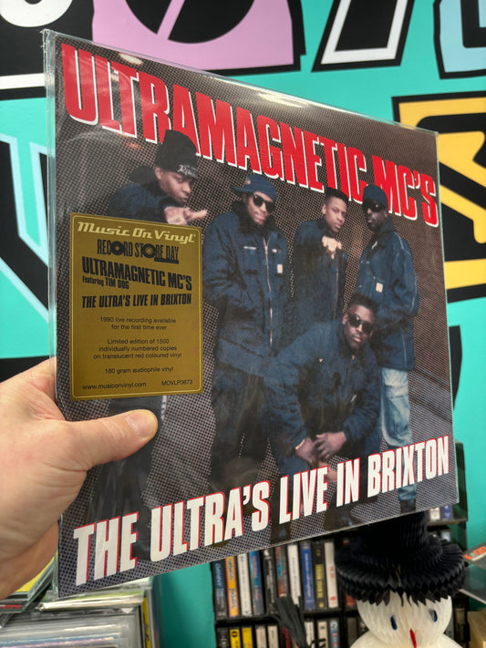 HULLU VARASTOALE -20%‼️‼️‼️ Ultramagnetic MC’s: The Ultra’s Live In Brixton, LP, Translucent Red vinyl, 180gram