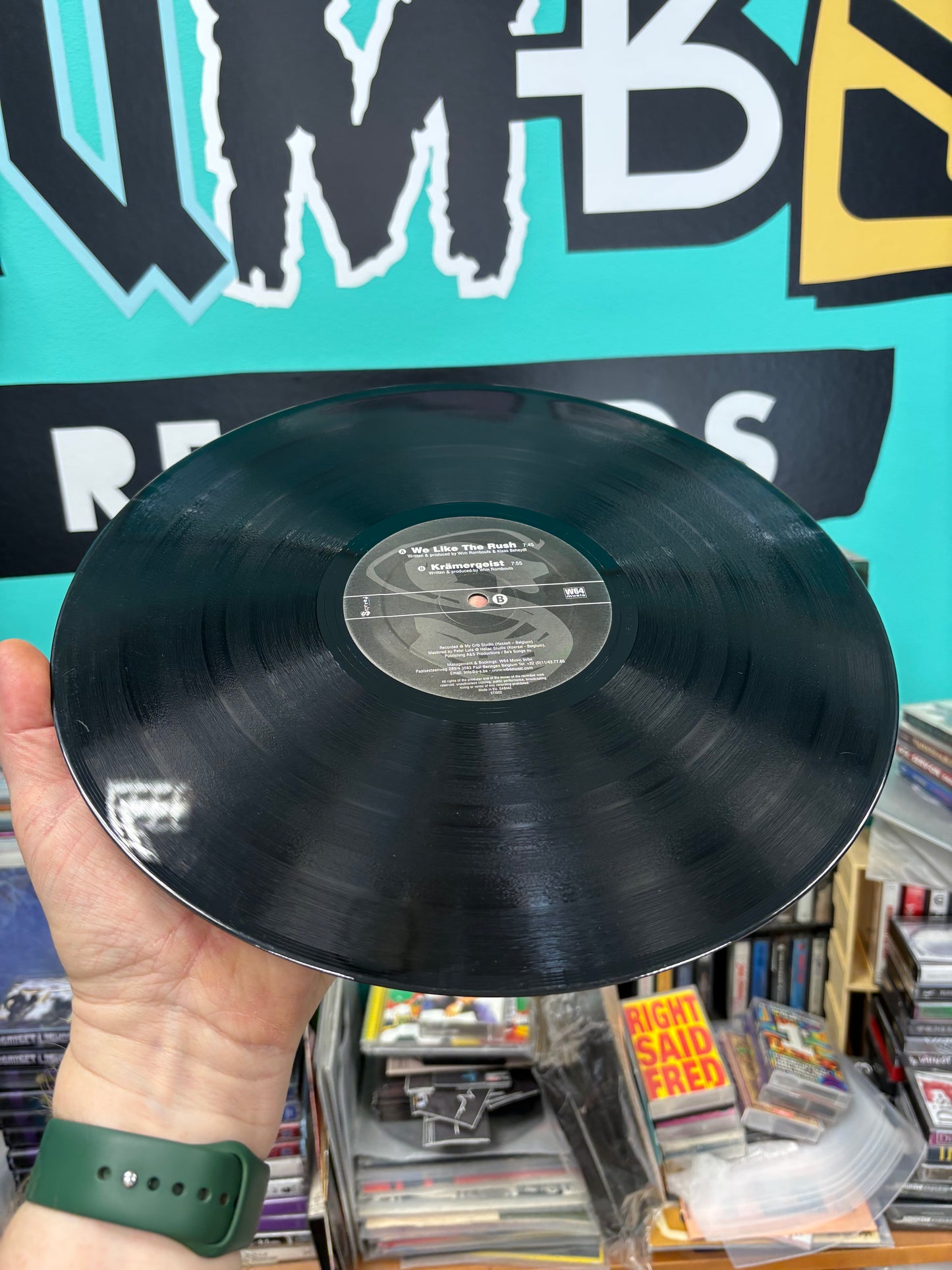 DJ CéCéM: We Like The Rush/Krämergeist, 12inch, Only pressing, Stirred Records, Netherlands 2005