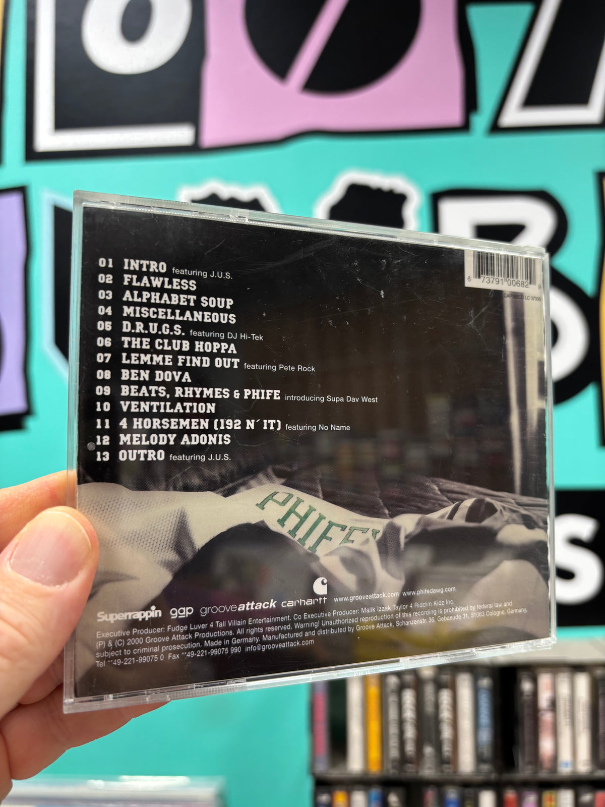 Phife Dawg: Ventilation: Da LP, CD, Groove Attack Productions, Superrappin, Germany 2000