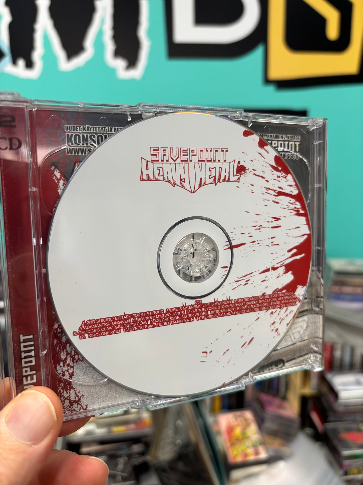SavePoint Heavy Metal Collection Vol. 2, 2CD, Only pressing, Compilation, SavePoint, Finland 2008