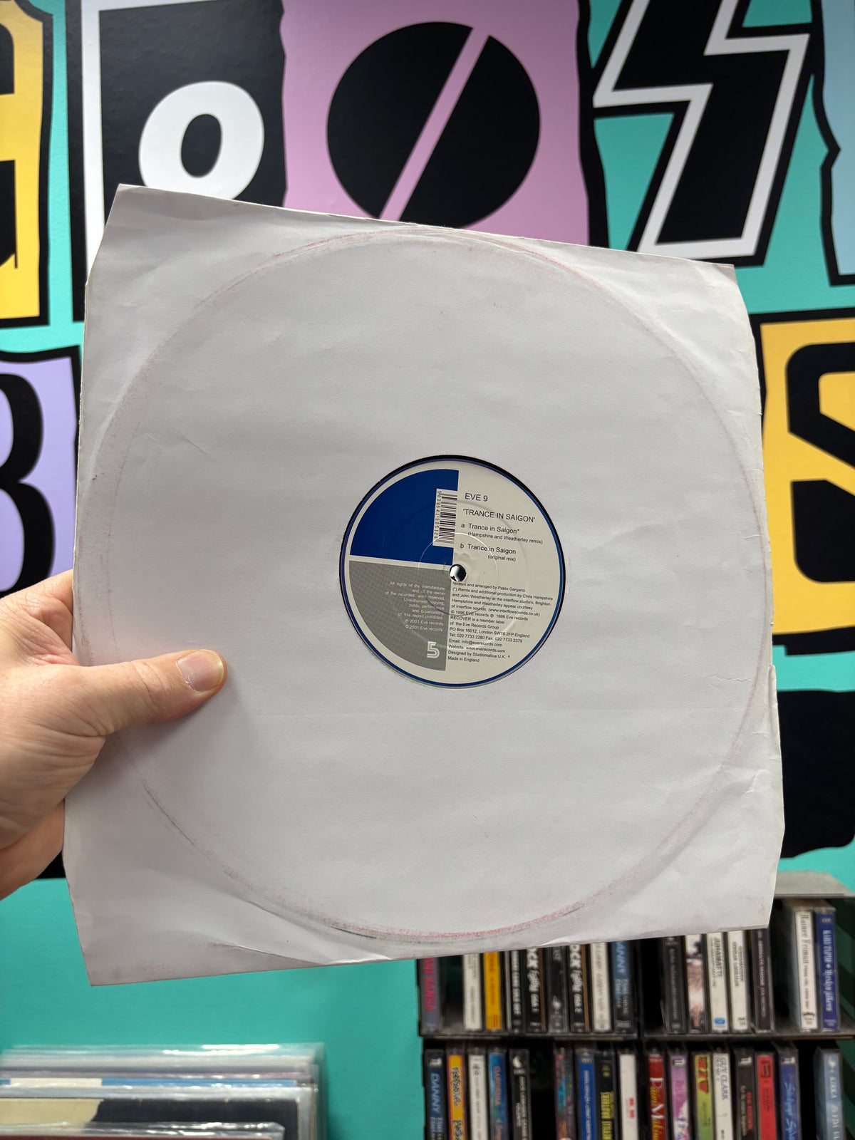 Pablo Gargano: Trance In Saigon, 12inch, Only official pressing, Recover, UK 2001