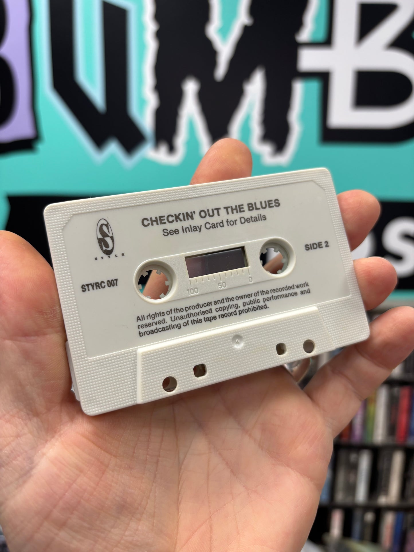 Checkin’ Out The Blues, cassette, Style Records, UK 1989
