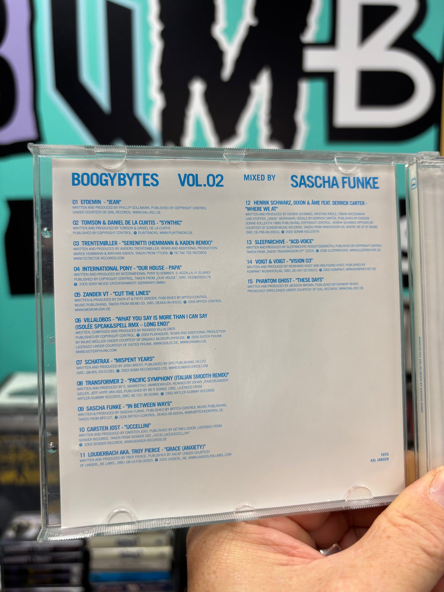 Sascha Funke: Boogybytes Vol.2, CD, Mixed, Only official pressing, BPitch Control, Germany 2006
