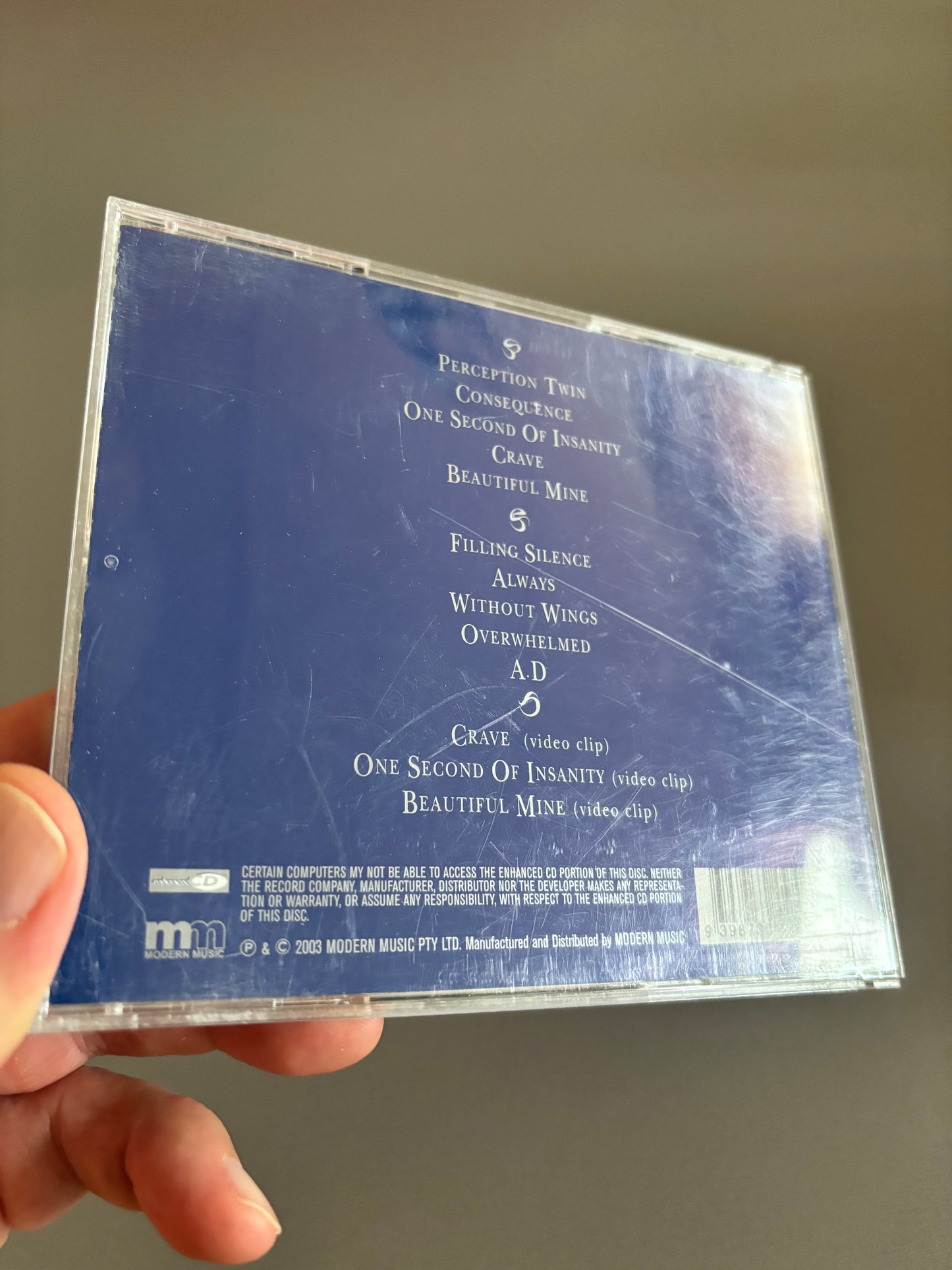 The Butterfly Effect: Begins Here, CD, Modern Music, Europe 2004