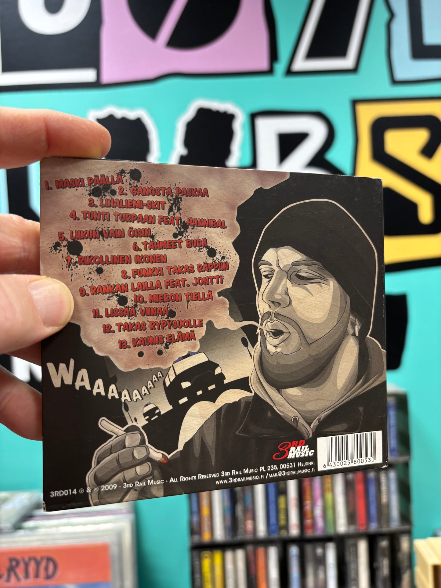 OG Ikonen: Mieron Tiellä, CD, 1st pressing, Only CD pressing, 3rd Rail Music, Finland 2009