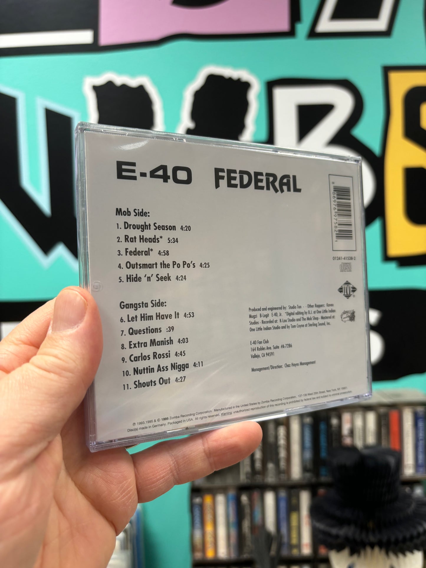 E-40: Federal, CD, reissue, US 2010