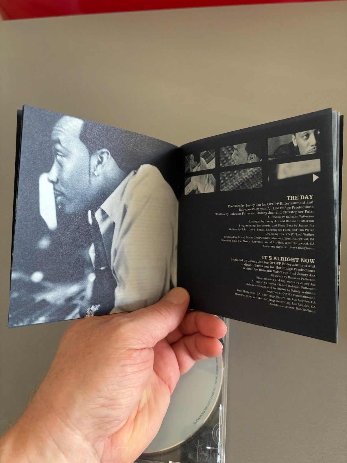 Rahsaan Patterson: Love In Stereo, CD, MCA Records, Europe 1999