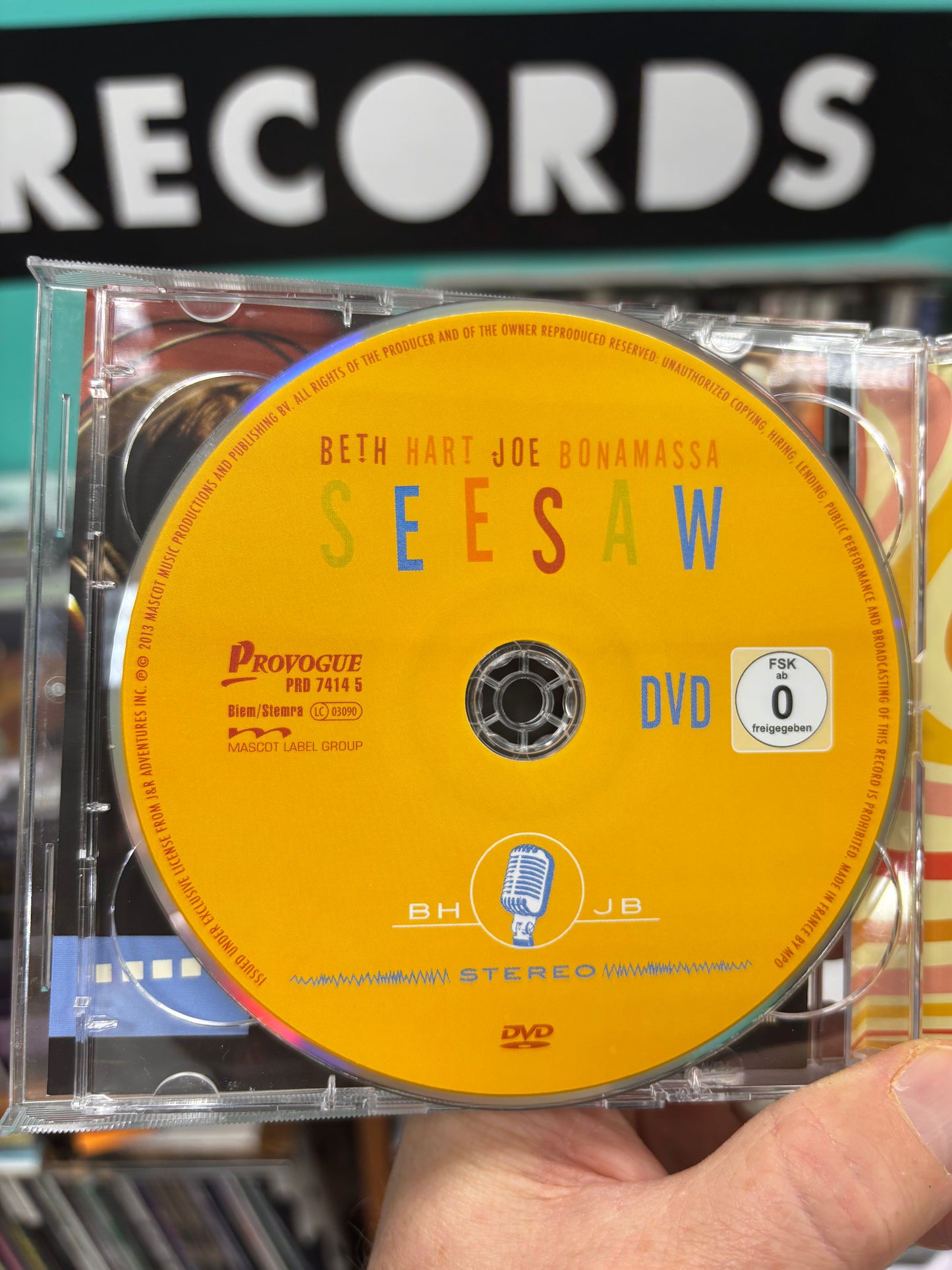 Beth Hart & Joe Bonamassa: Seesaw, CD, DVD, Provogue, Europe 2013