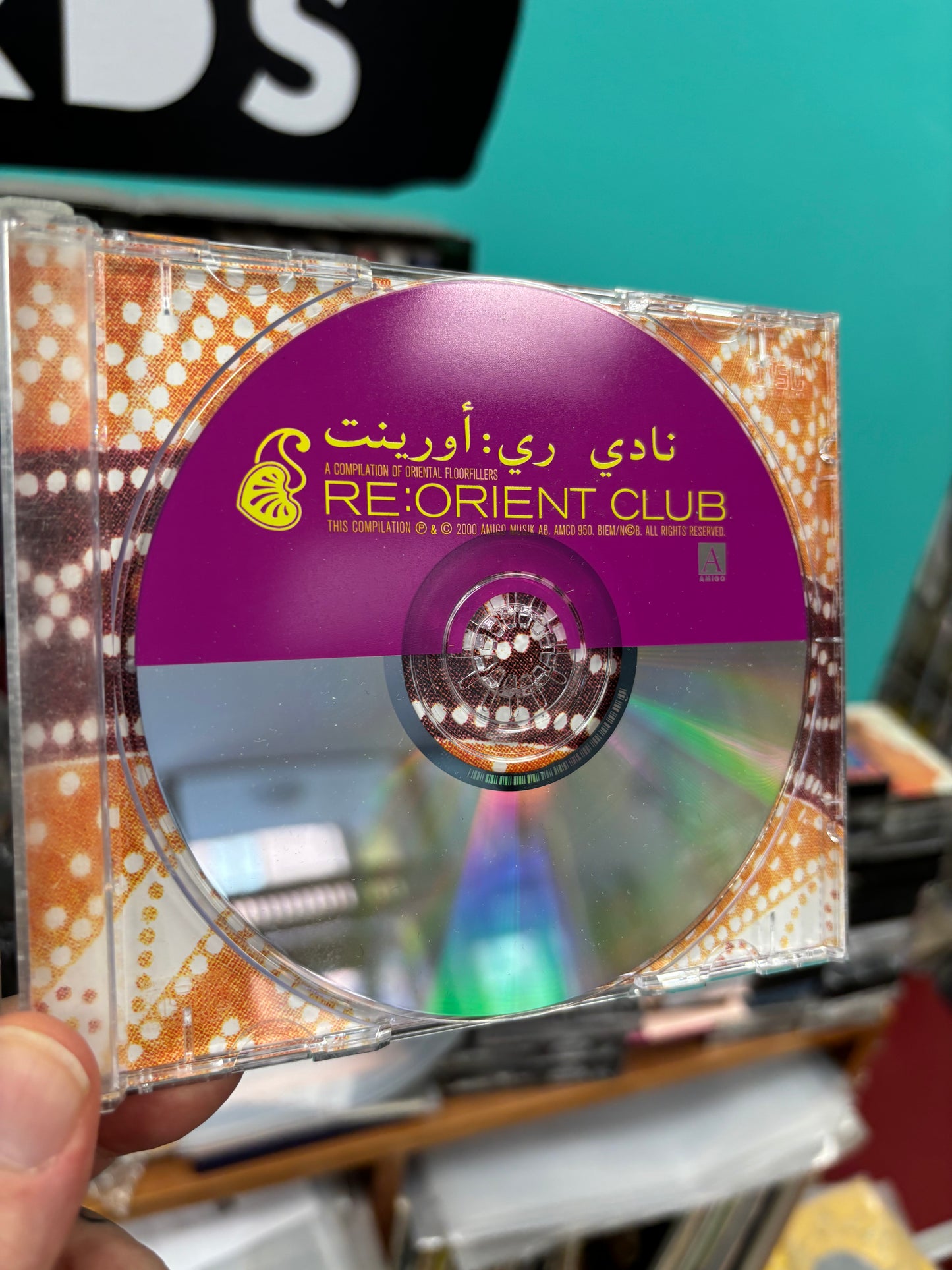 Re:Orient Club (A Compilation Of Oriental Floorfillers), CD, 1st pressing, Amigo, Sweden 2000