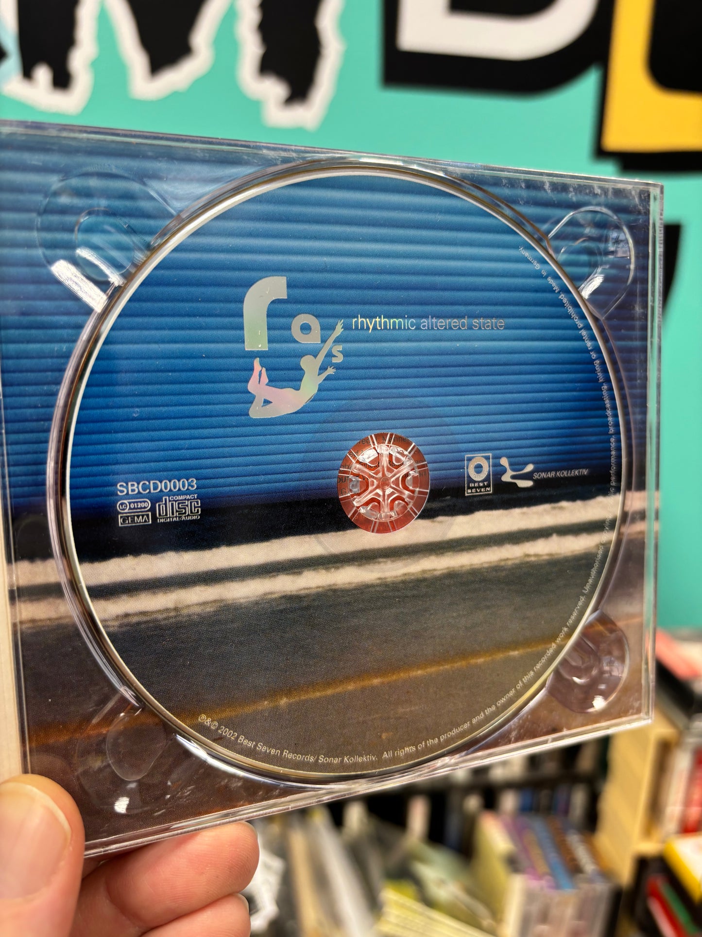 Ras: Rhythmic Altered State, CD, Only official CD pressing, Best Seven, Sonar Kollektiv, Germany 2002