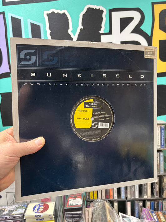 Redbak: Closing In, 12inch, Only official pressing, Sunkissed Records, US 2002