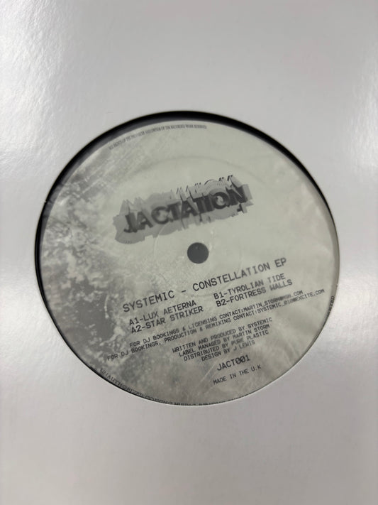 Systemic: Constellation EP, 12inch, Only official pressing, Jactation Records, UK 2006