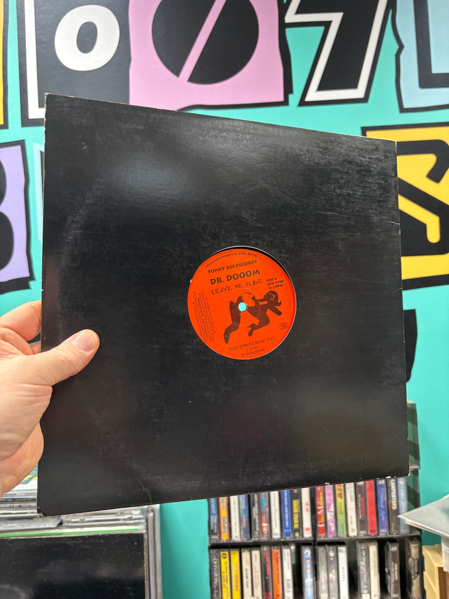 Dr. Dooom: Leave Me Alone Remixes, 12inch, Funky Ass Records, US 1999?