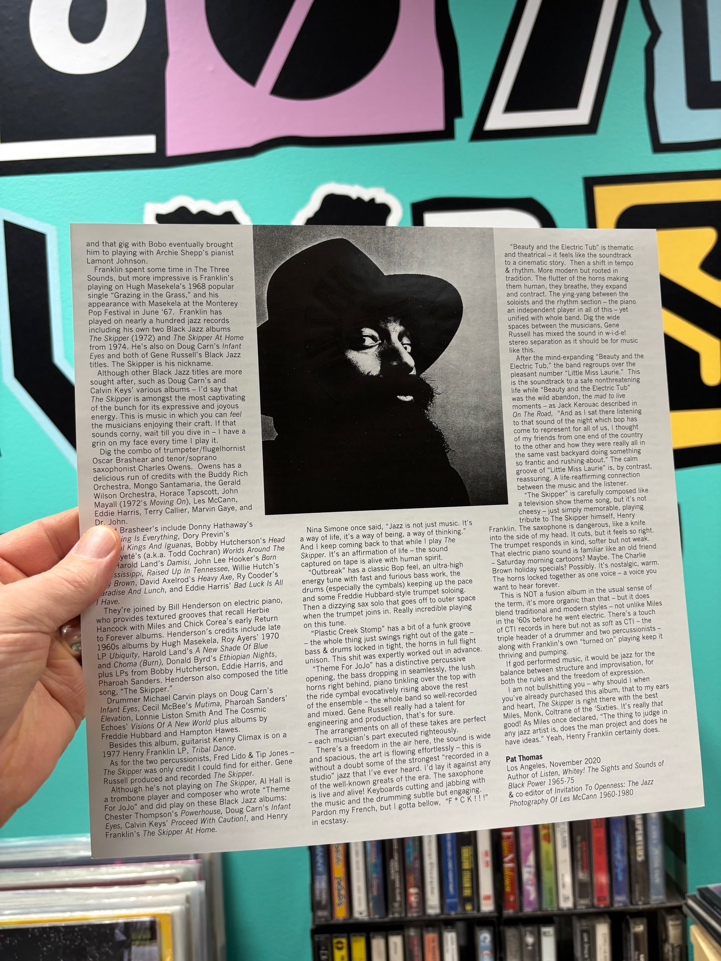 Henry Franklin: The Skipper, LP, reissue, remastered, Real Gone Music, Black Jazz Records, US 2021