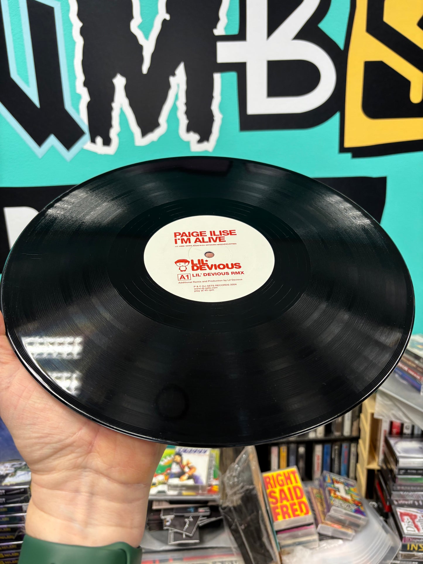 Paige Ilise: I’m Alive, 12inch, Only pressing, DJ Sets Records, Germany 2004