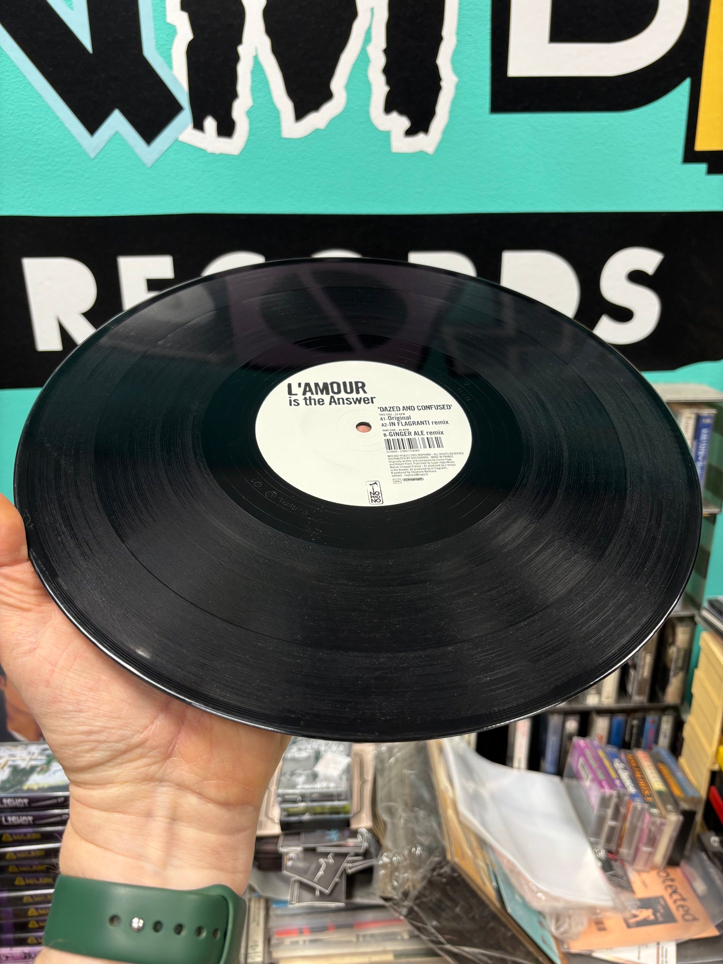 L’Amour Is The Answer: Dazed And Confused, 12inch, Only pressing, Nophono, France 2005