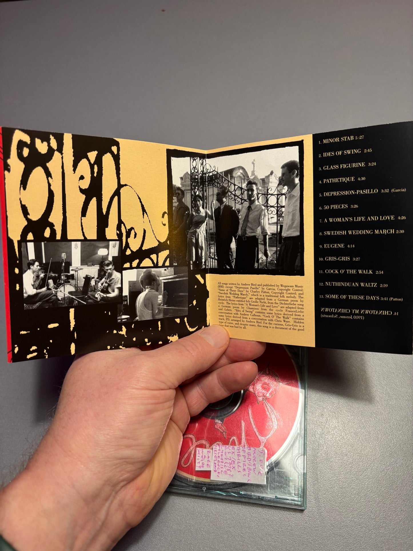 Andrew Bird’s Bowl Of Fire: Thrills, CD, reissue, Rykodisc, US 1998?