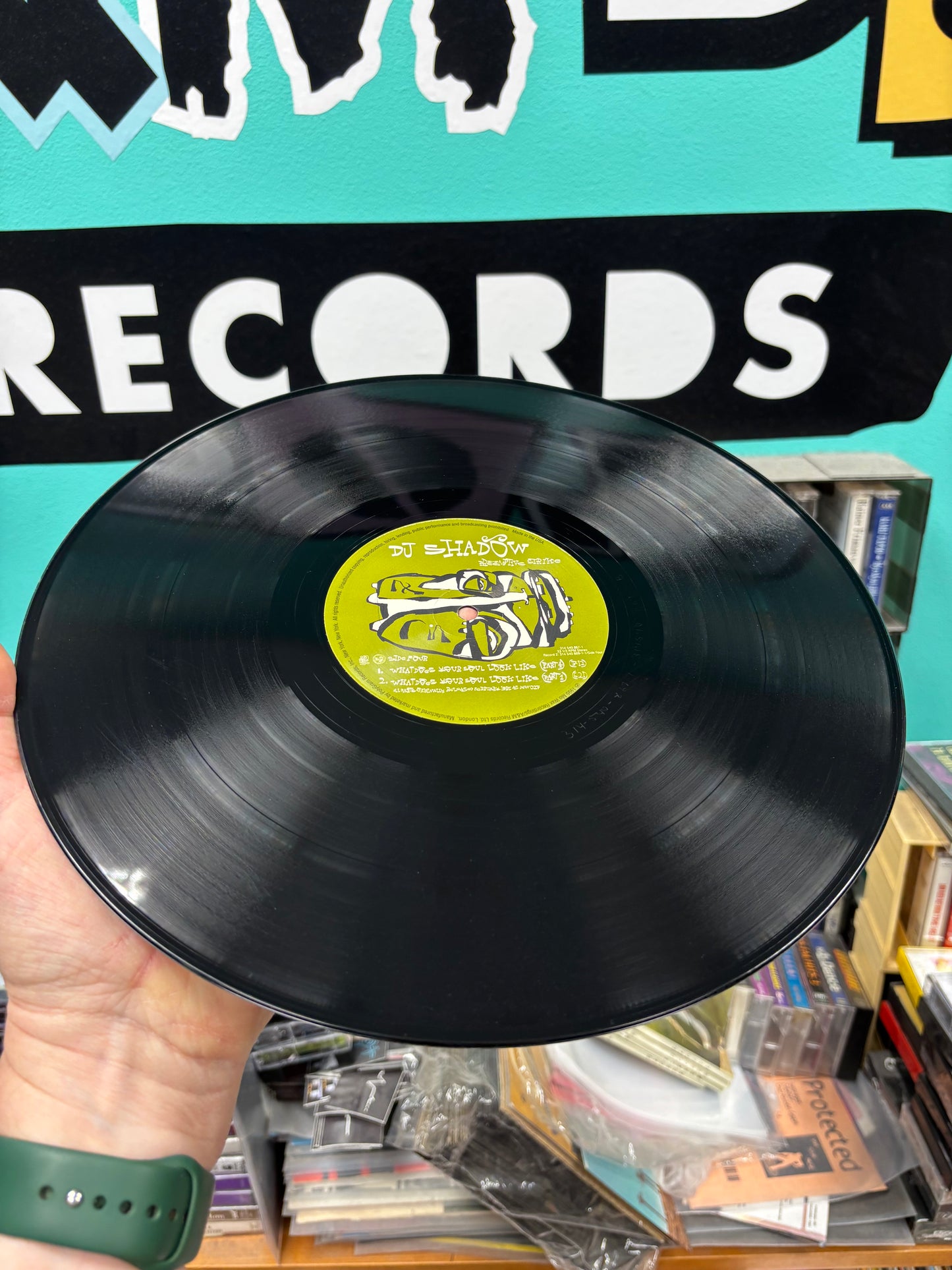 DJ Shadow: Preemptive Strike, 2LP, gatefold, OG pressing, compilation, Limited Edition, Mo Wax, FFRR, US 1998
