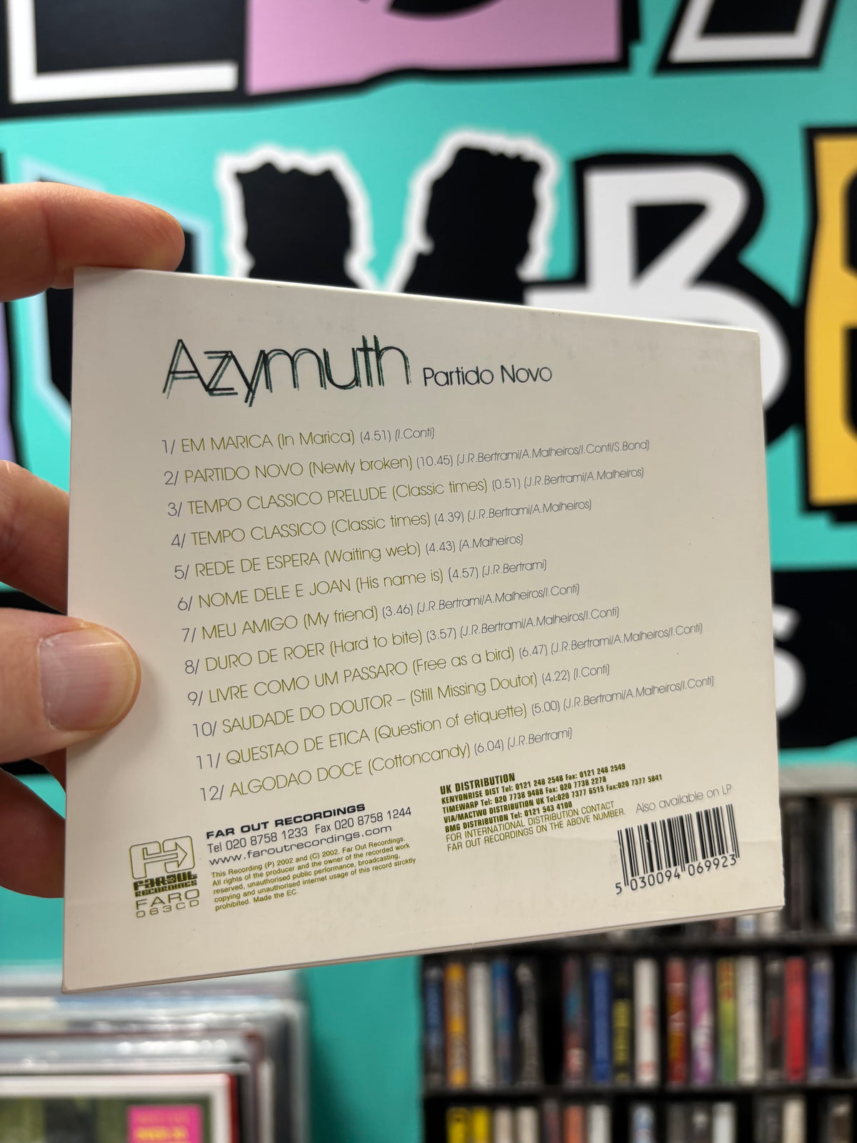 Azymuth: Partido Novo, CD, Far Out Recordings, UK 2002