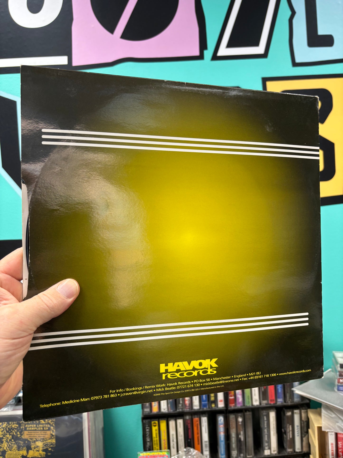 Igor Fahrenheit & Hans Delbruck: Re-Animate/No Order, 12inch, Only official pressing, Havok Records, UK 2000