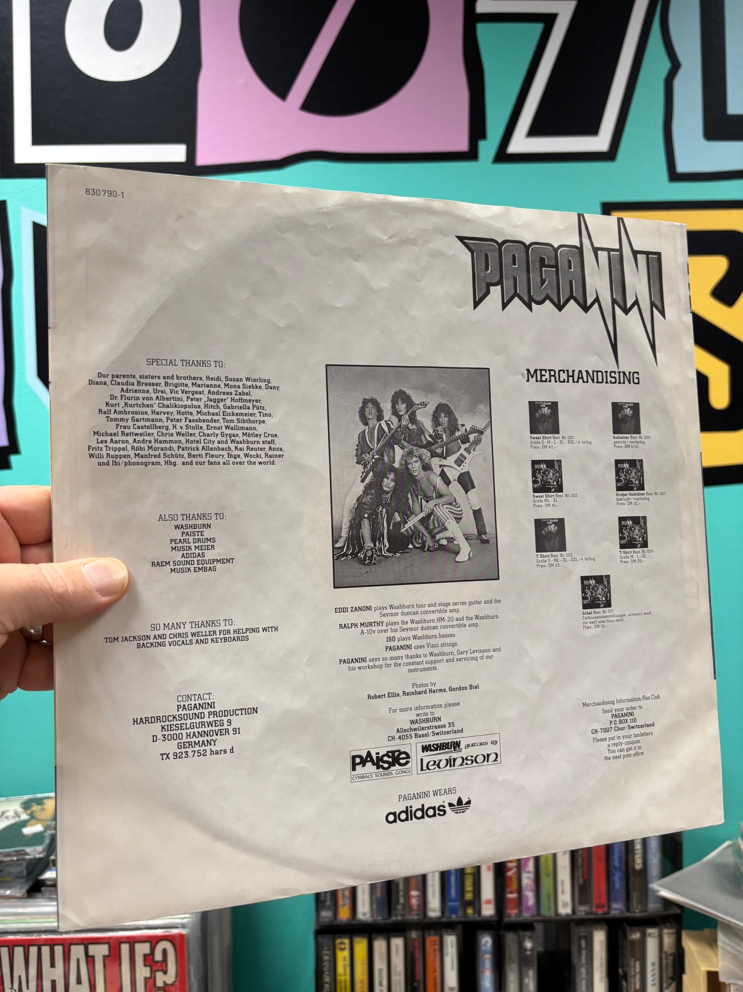 Paganini: It’s A Long Way To The Top, LP, Vertigo, Germany 1987