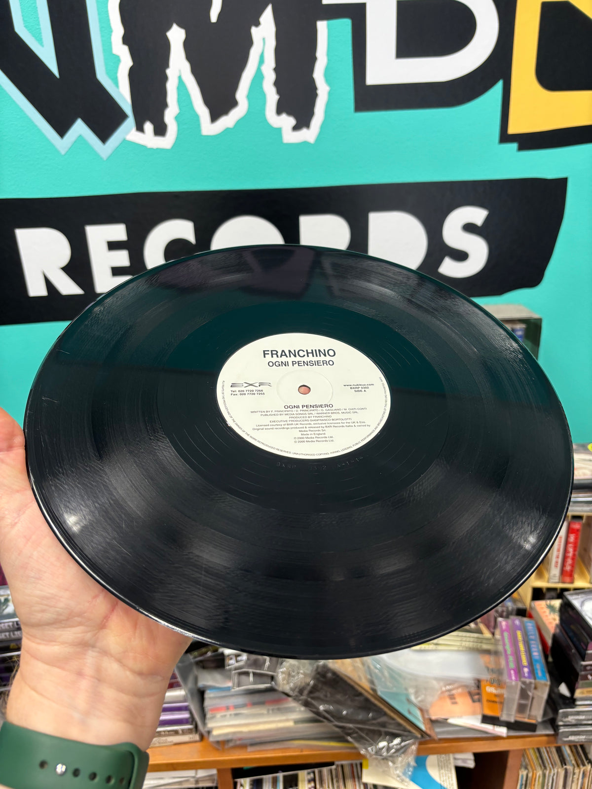 Franchino: Ogni Pensiero, 12inch, reissue, BXR UK, UK 2001