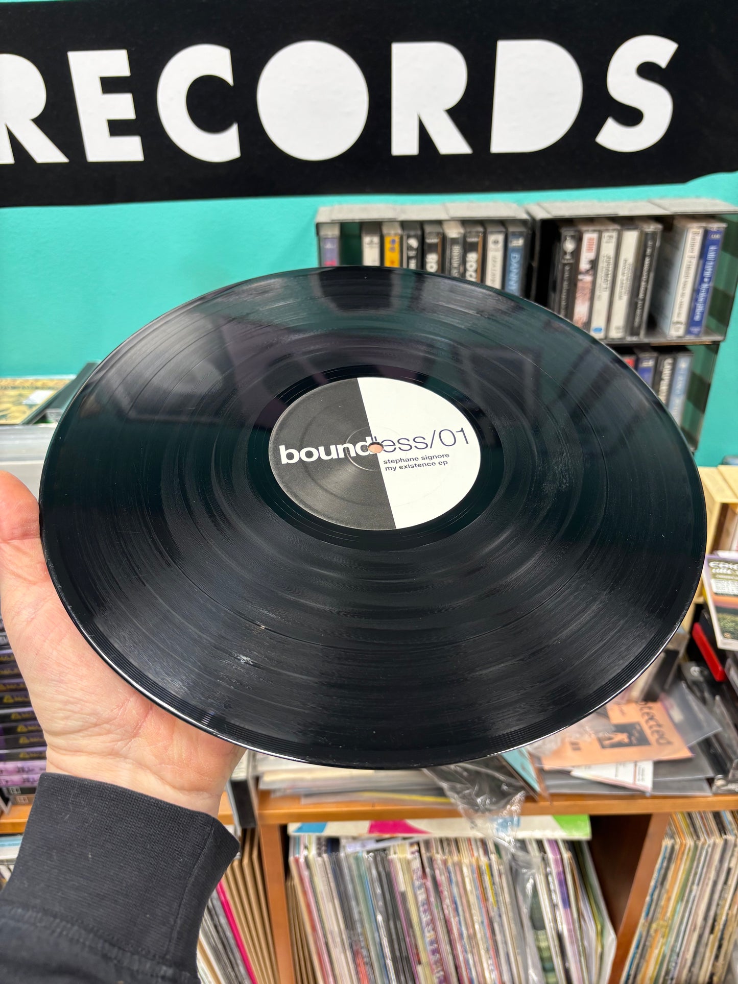 Stephane Signore: My Existence, 12inch, Only pressing, Boundless Records, Germany 2006