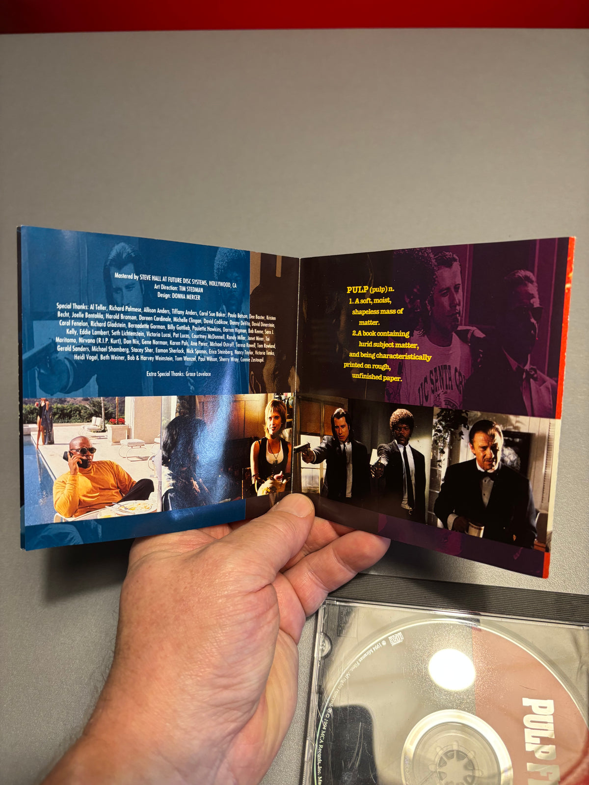 Pulp Fiction - Music From The Motion Picture, CD, MCA Records, Europe 1994