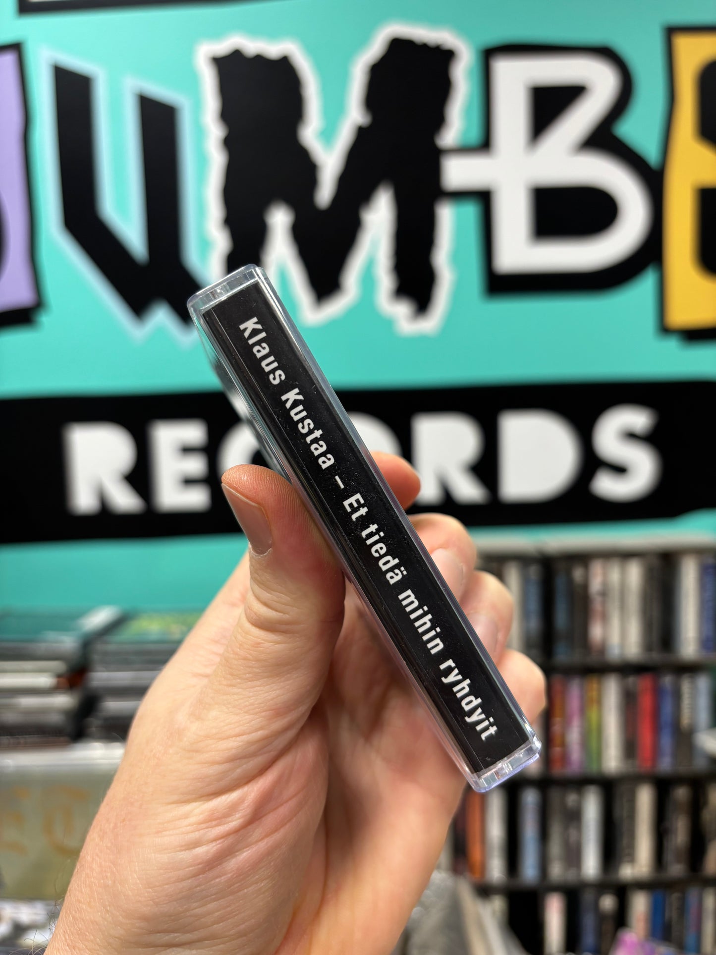 Klaus Kustaa: Et tiedä mihin ryhdyit, C-cassette, Only pressing, Limited Edition, Slow Pace Records, Finland 2022