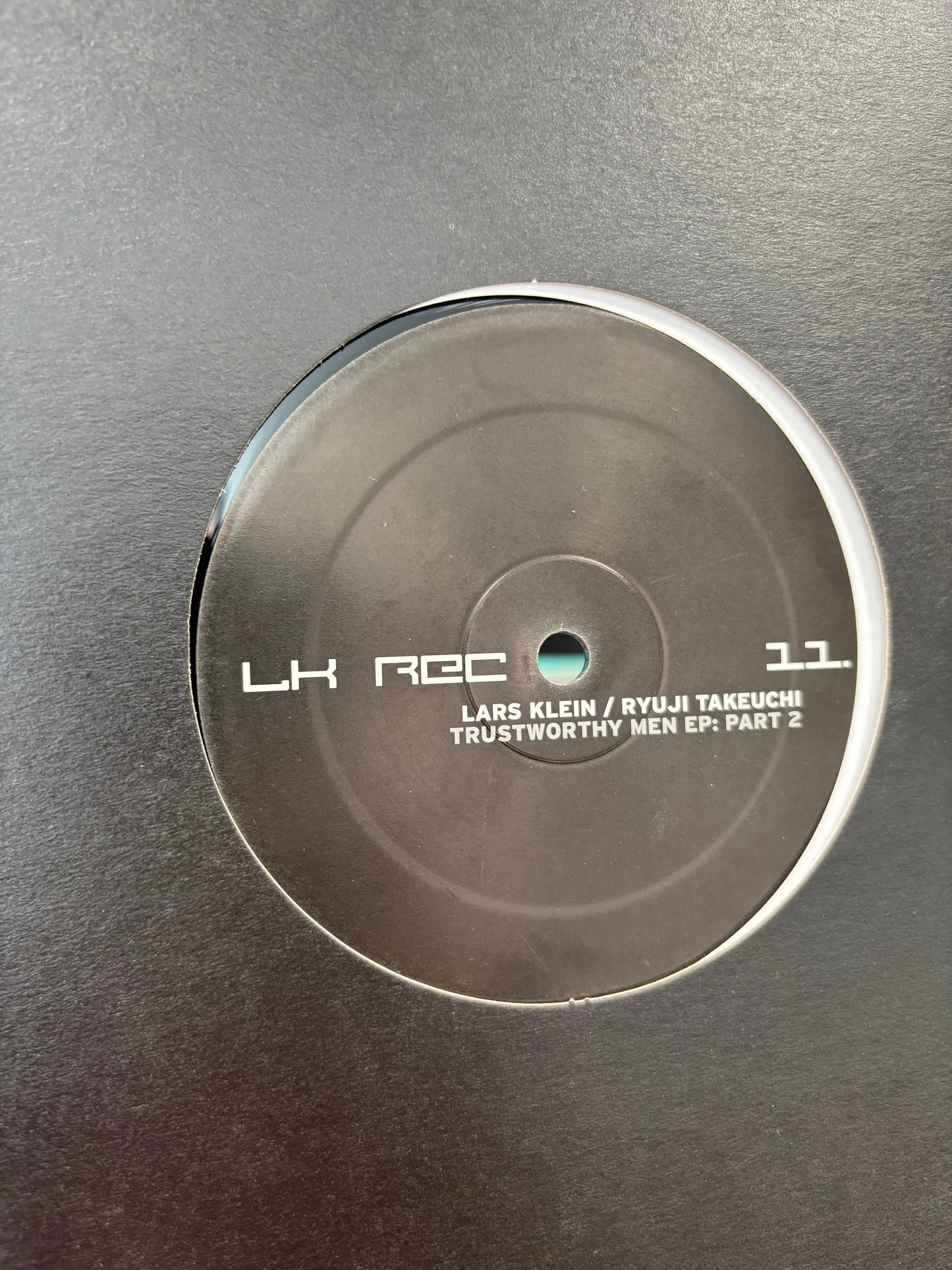 Lars Klein/Ryuji Takeuchi: Trustworthy Men EP, 12inch, Only official pressing, LK Rec, Germany 2004