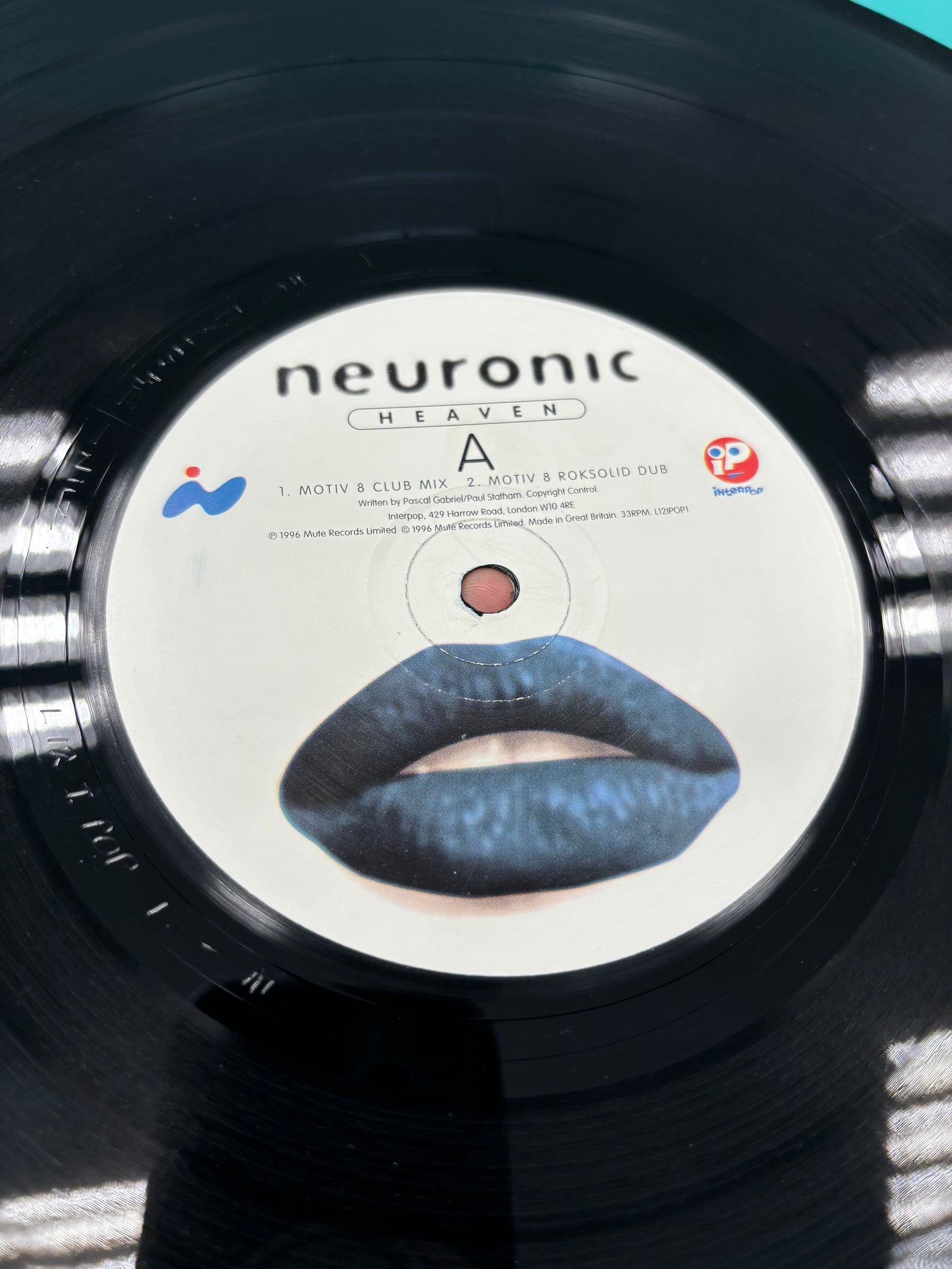 Neuronic: Heaven, 12inch, reissue, Interpop, UK 1996