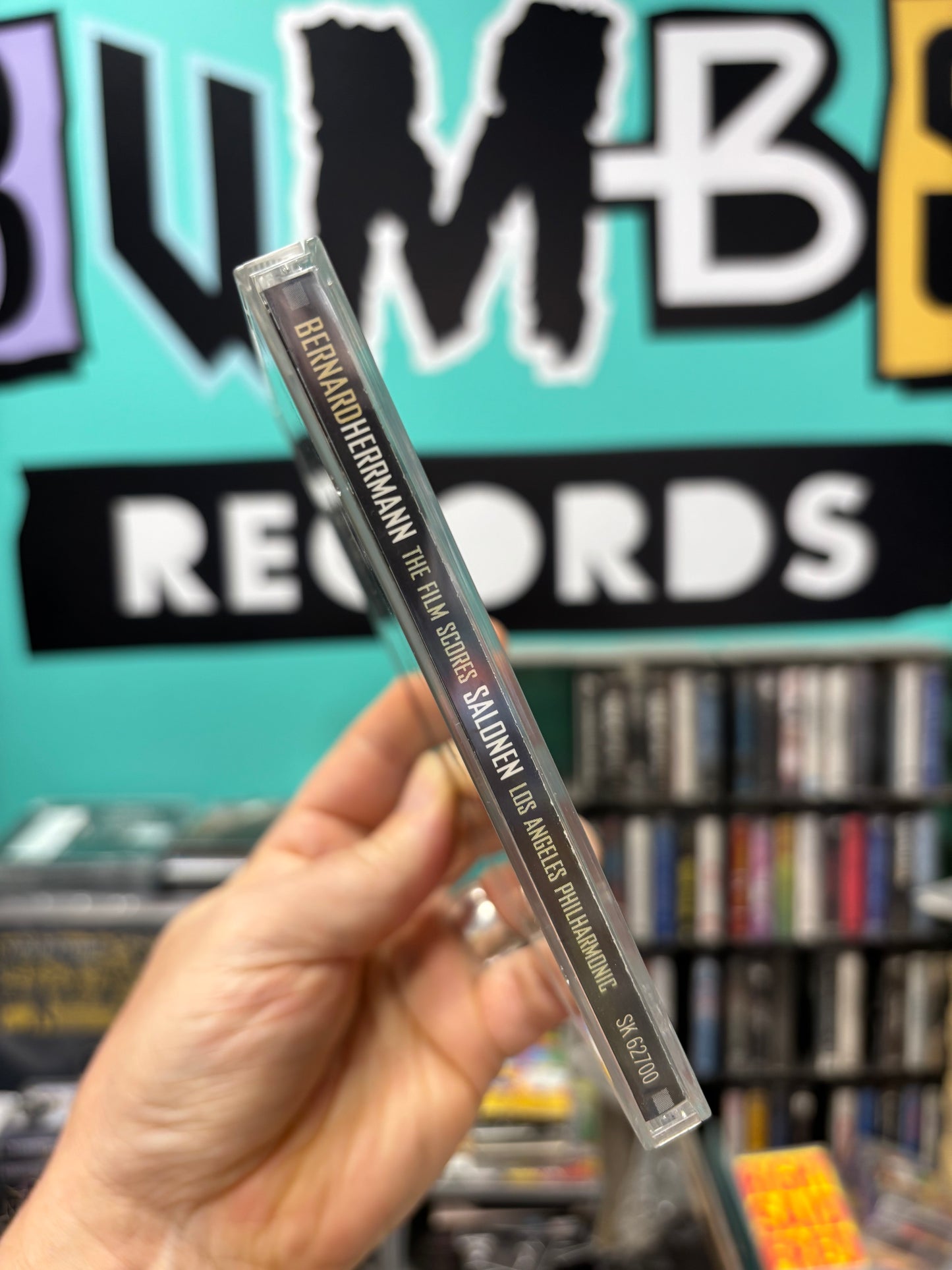 Bernard Herrmann, The Film Scores, Salonen, Los Angeles Philharmonic, CD, Dolby Surround, Sony Classical, Europe 1996