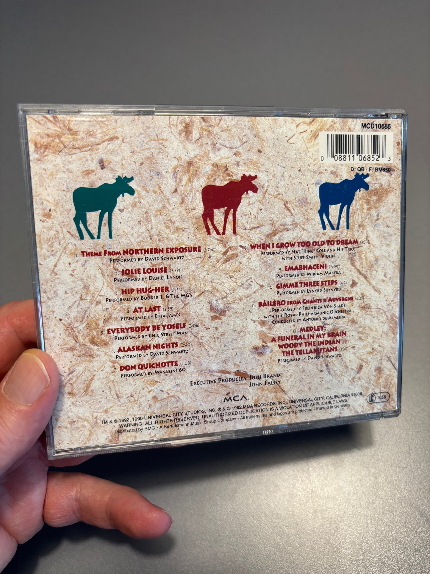 Music From The Television Series Northern Exposure, CD, MCA Records, Germany 1992