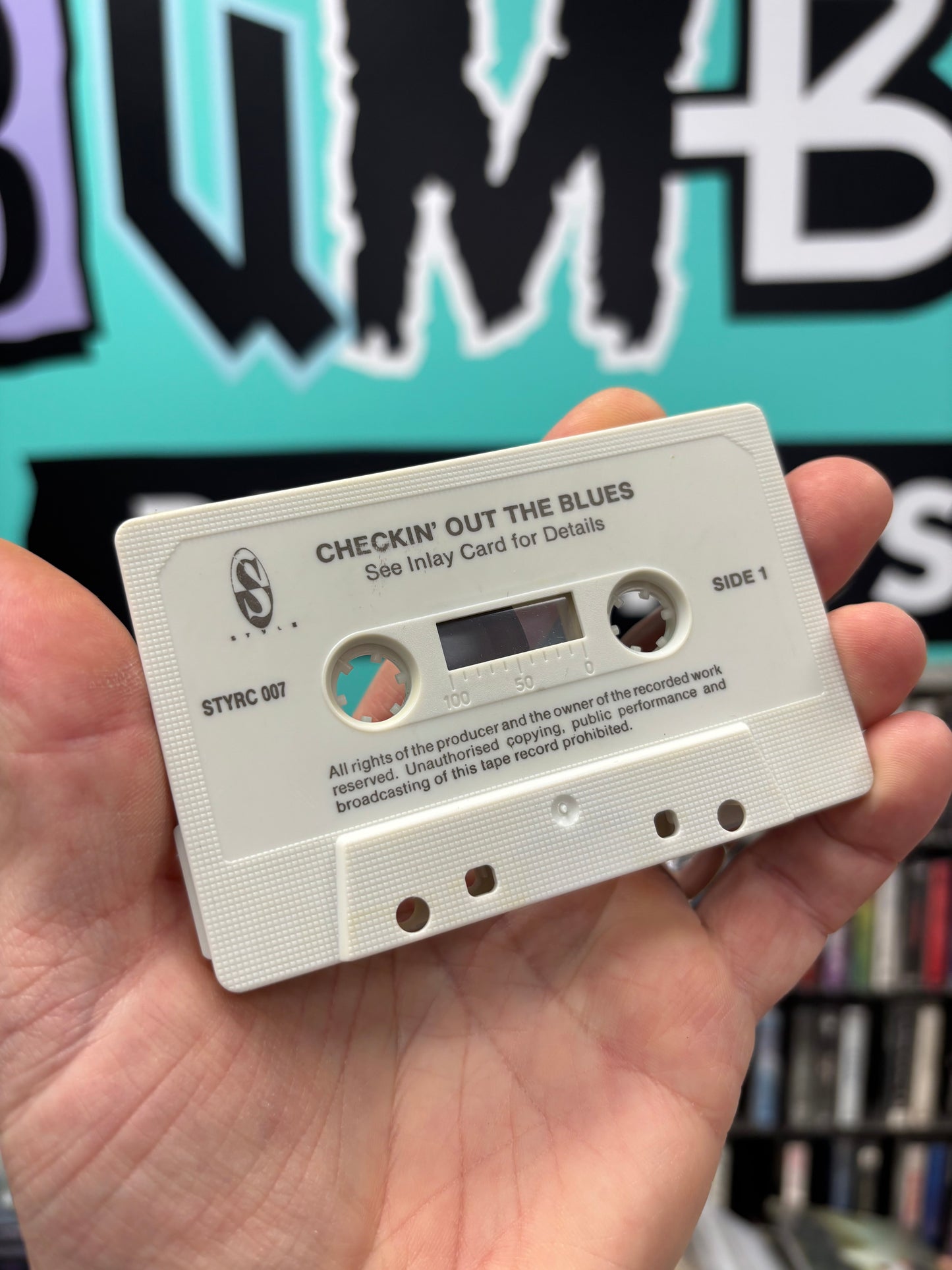 Checkin’ Out The Blues, cassette, Style Records, UK 1989