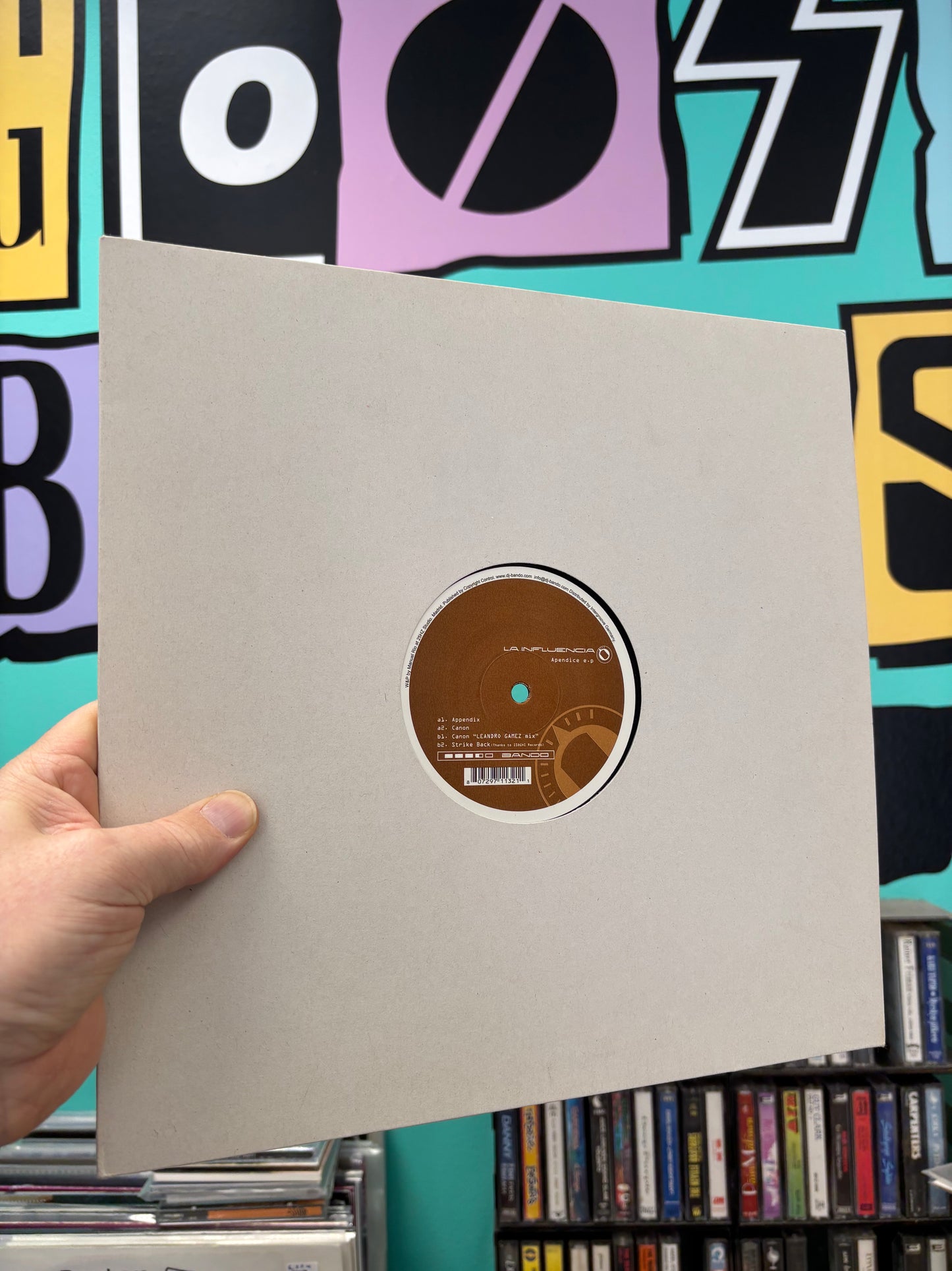 Bando: Apendice E.P., 12inch, Only official pressing, La Influencia, Spain 2004