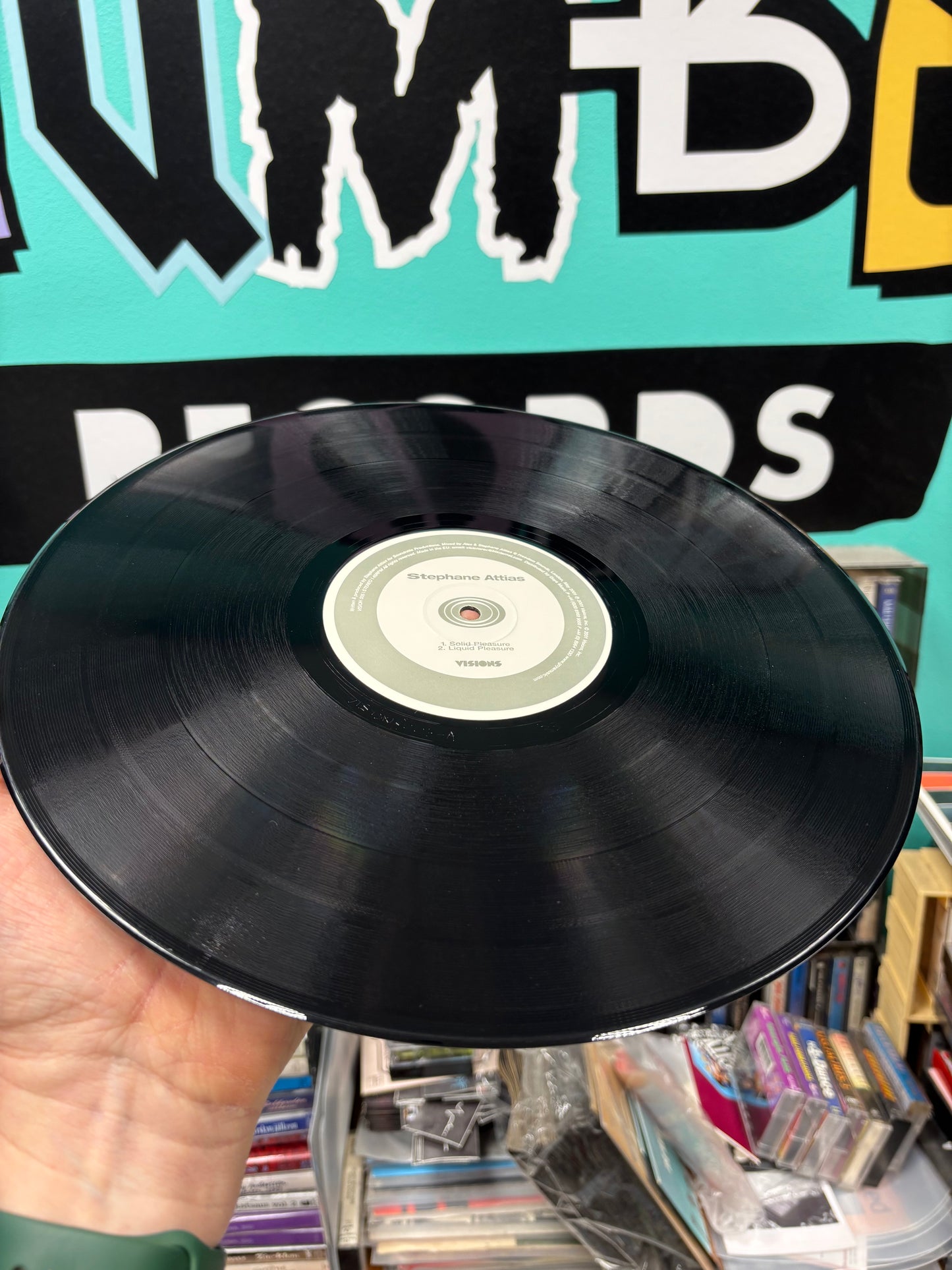 Stephane Attias: Solid Pleasure, 12inch, Only official pressing, Visions Inc, UK 2001