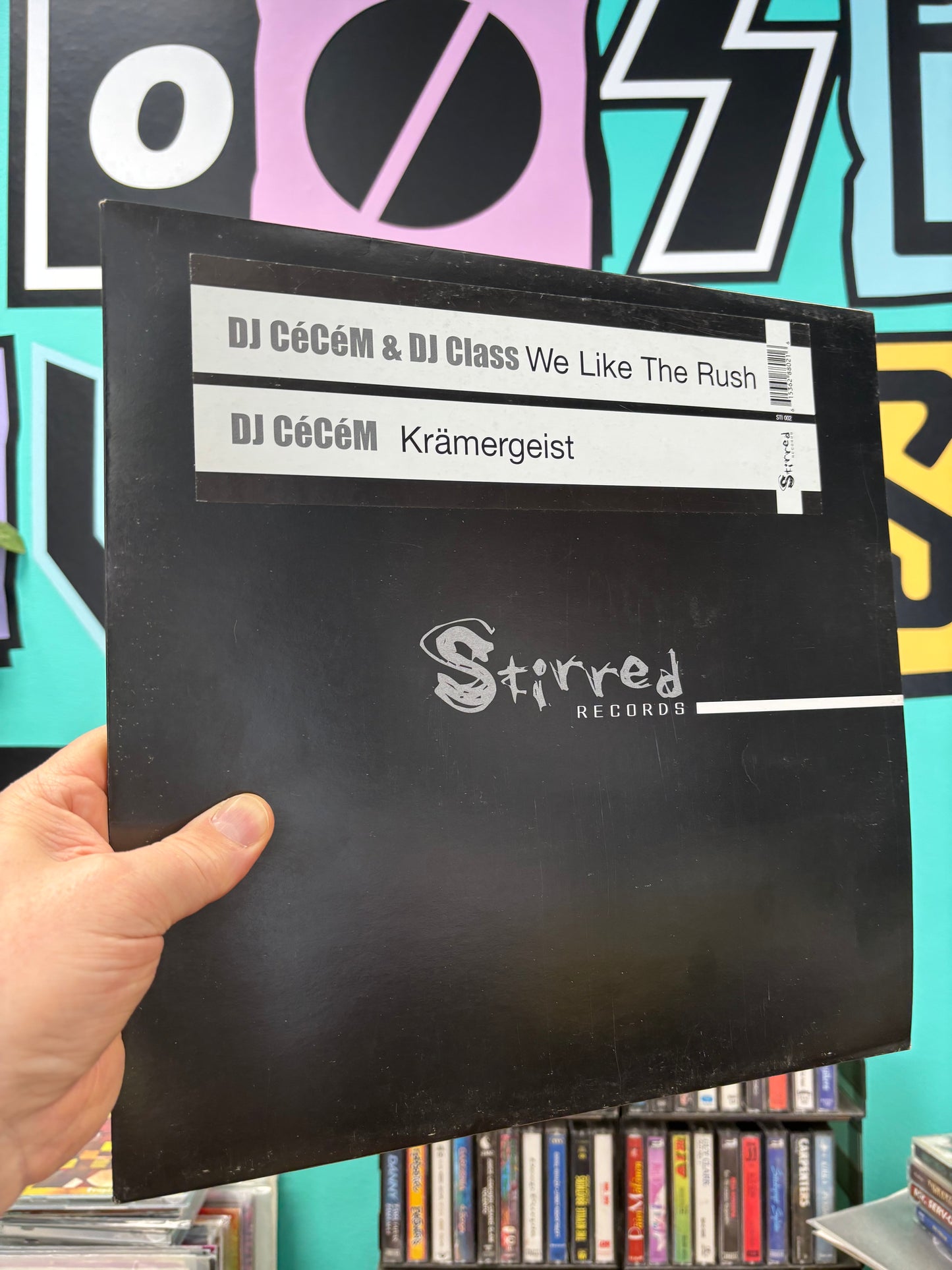 DJ CéCéM: We Like The Rush/Krämergeist, 12inch, Only pressing, Stirred Records, Netherlands 2005