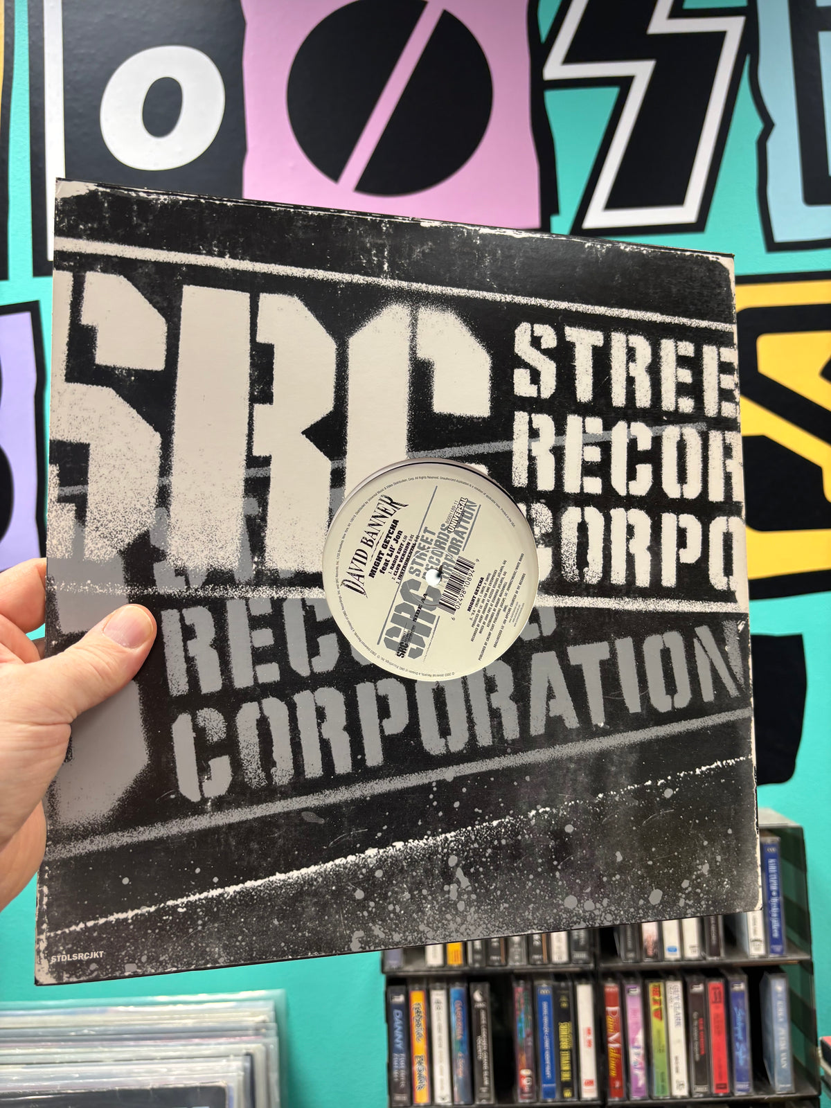 David Banner: Cadillac On 22’s/Might Getcha, 12inch, 1st pressing, Only official vinyl pressing, Universal Records, Street Records Corporation, US 2003