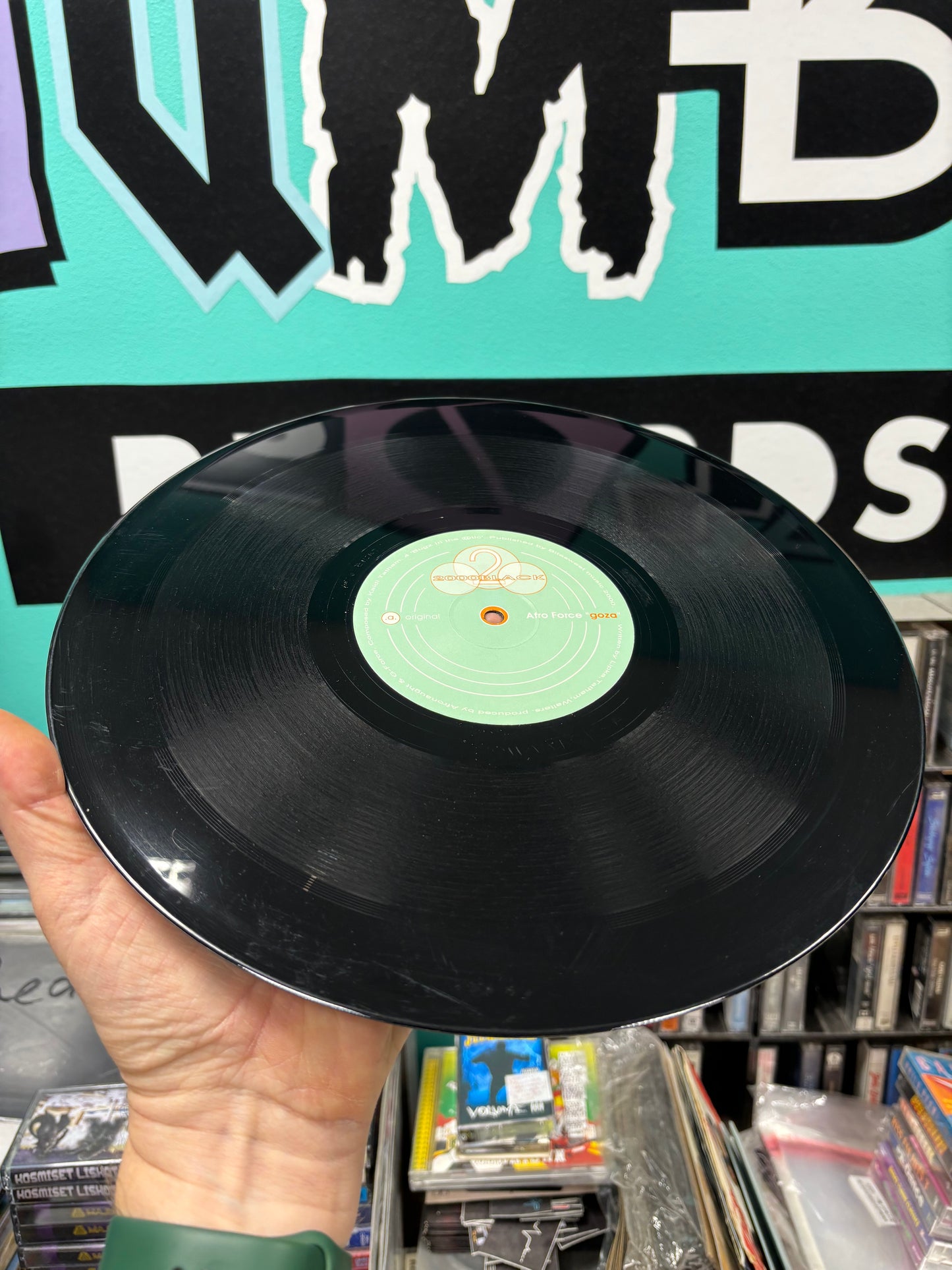 Afro Force: Goza, 12inch, Only pressing, 2000 Black, UK 2001