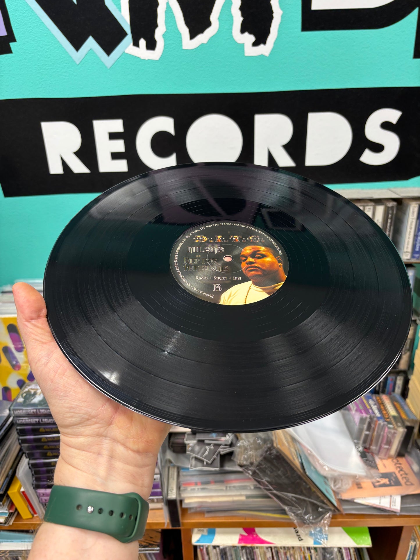 Milano: Deal With A Feeling, 12inch, 1st pressing, D.I.T.C. Records, US 2000